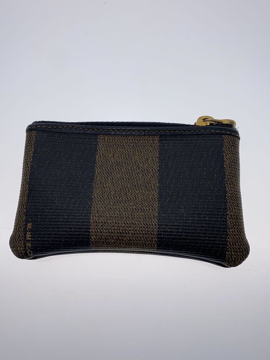 Fendi Fendi Pecan Coin Case Brown Stripe Size ONE SIZE - 2 Thumbnail