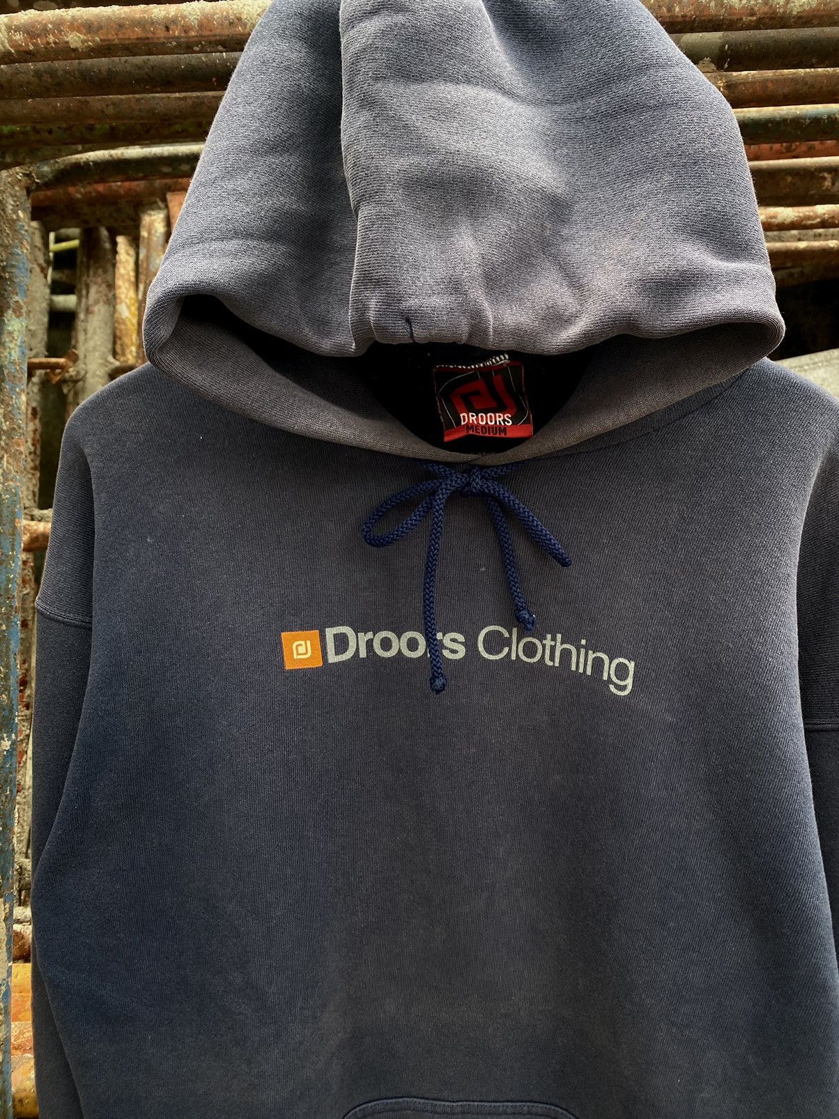 Droors Vintage 90s Droors Clothing Skate Hoodie, eightball powell Size US L / EU 52-54 / 3 - 2 Thumbnail