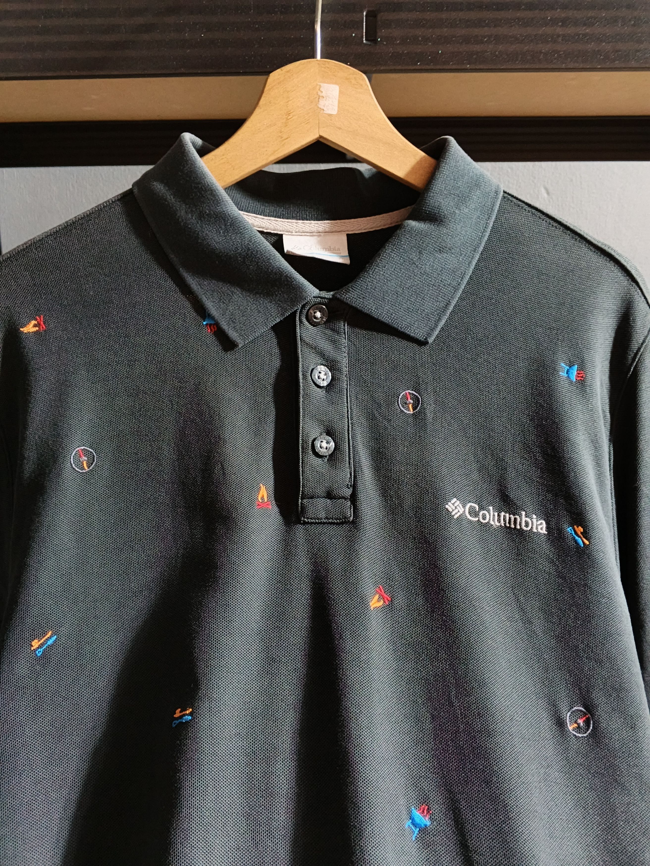Columbia Vintage Columbia Embroided Polo Size US L / EU 52-54 / 3 - 4 Thumbnail