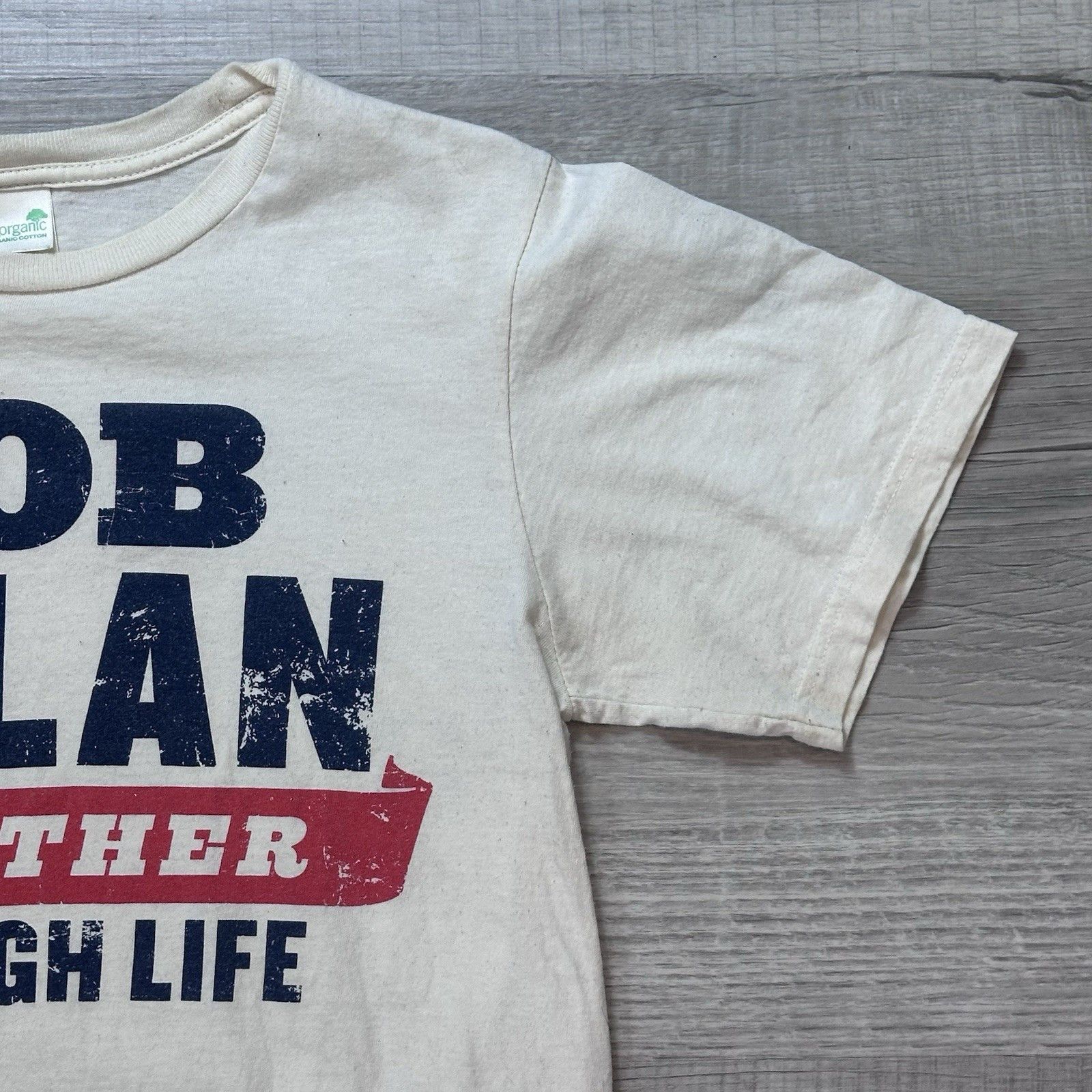 Band Tees RARE 2009 Bob Dylan Together Through Life Tshirt Cream Small Size US S / EU 44-46 / 1 - 4 Thumbnail