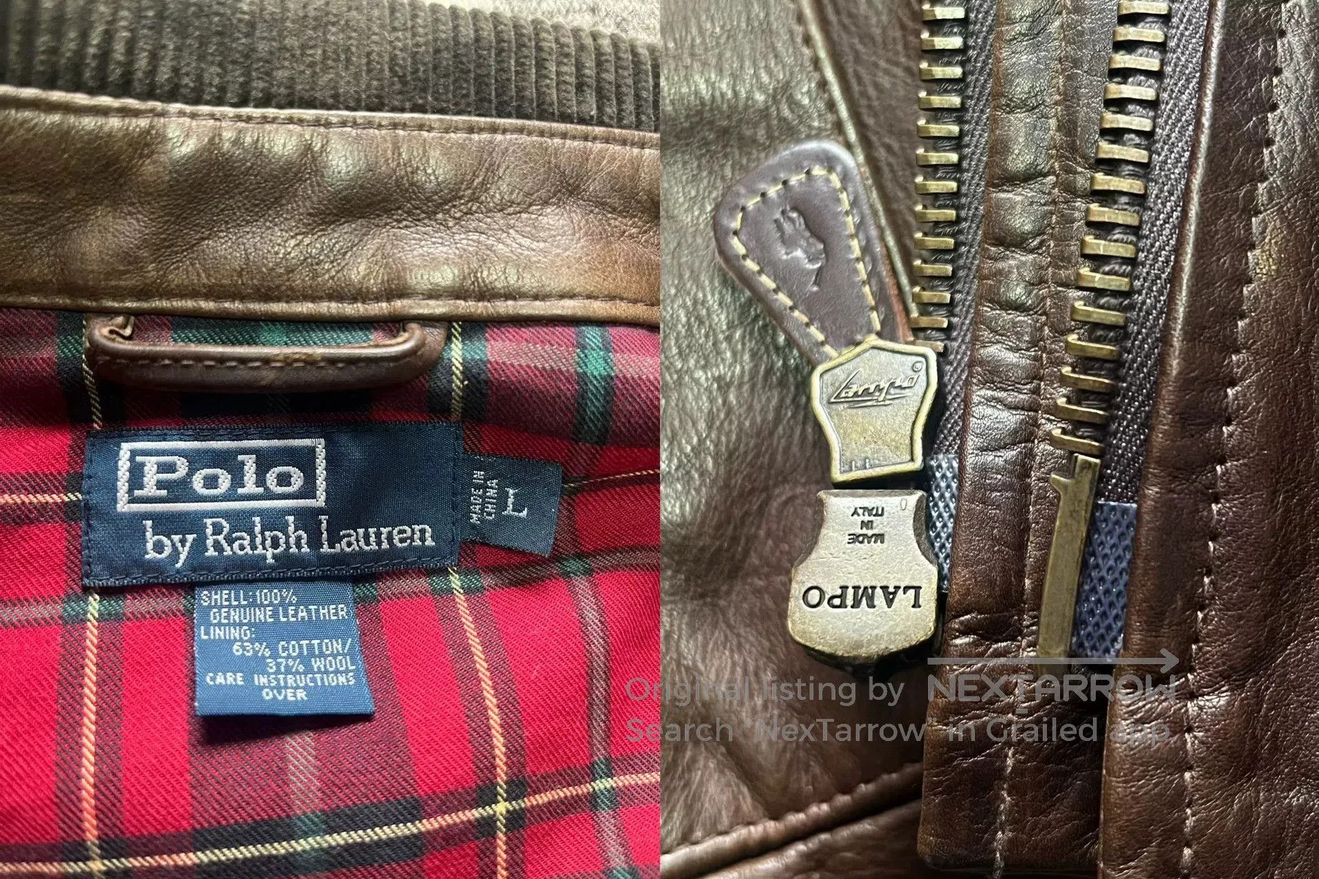 RRL Ralph Lauren Ralph Lauren RRL Hunting Leather Vest. Size US L / EU 52-54 / 3 - 7 Thumbnail