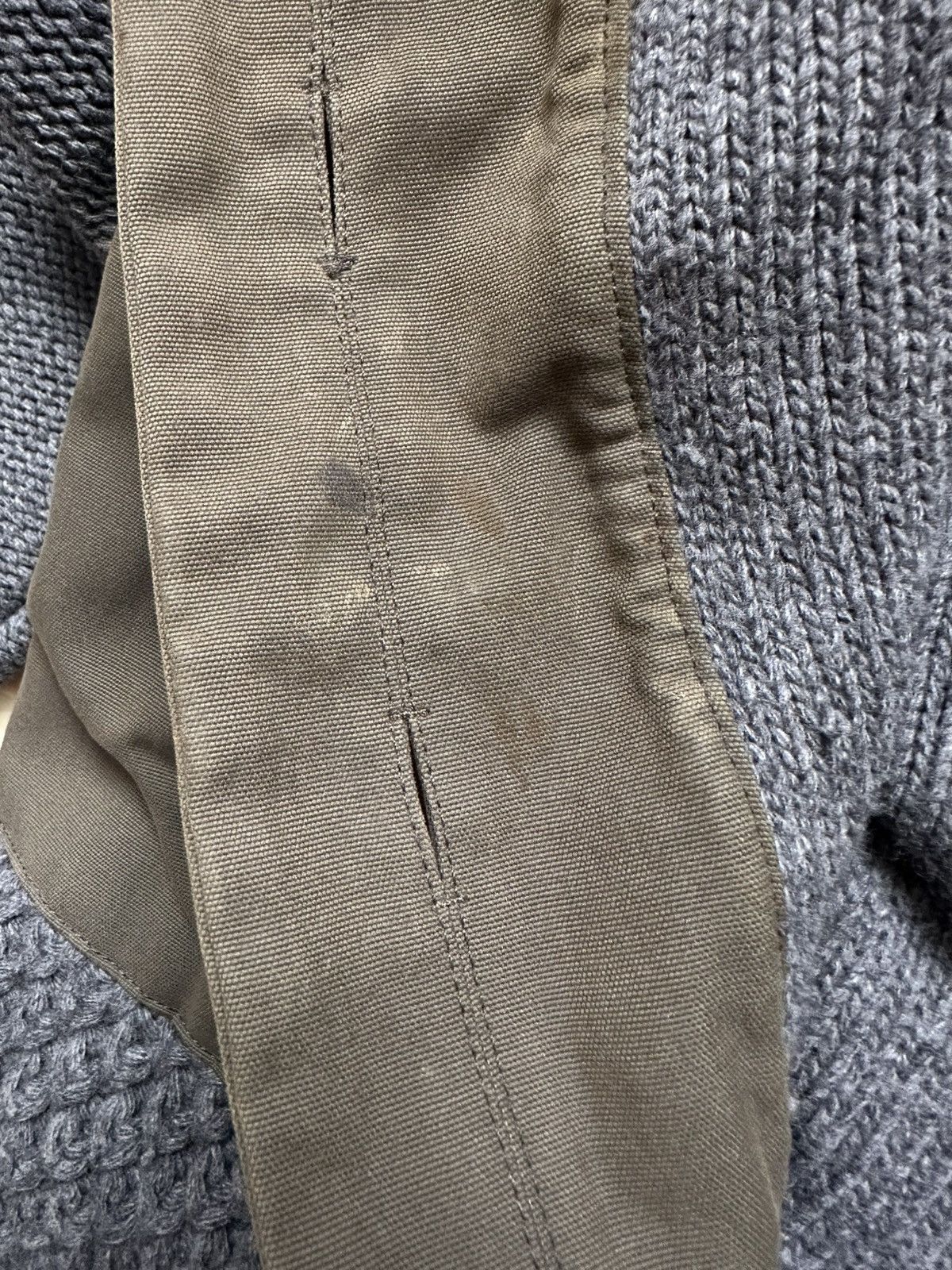 Alexander McQueen Alexander McQueen knitted coat high neck jacket military Size S / US 4 / IT 40 - 12 Thumbnail