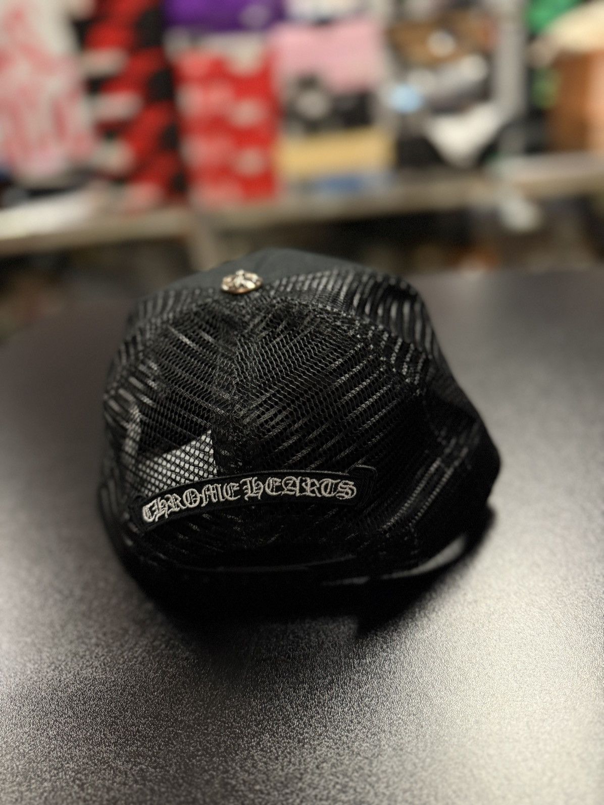 Chrome Hearts Chrome Hearts Script Hat SnapBack Black Size ONE SIZE - 6 Thumbnail