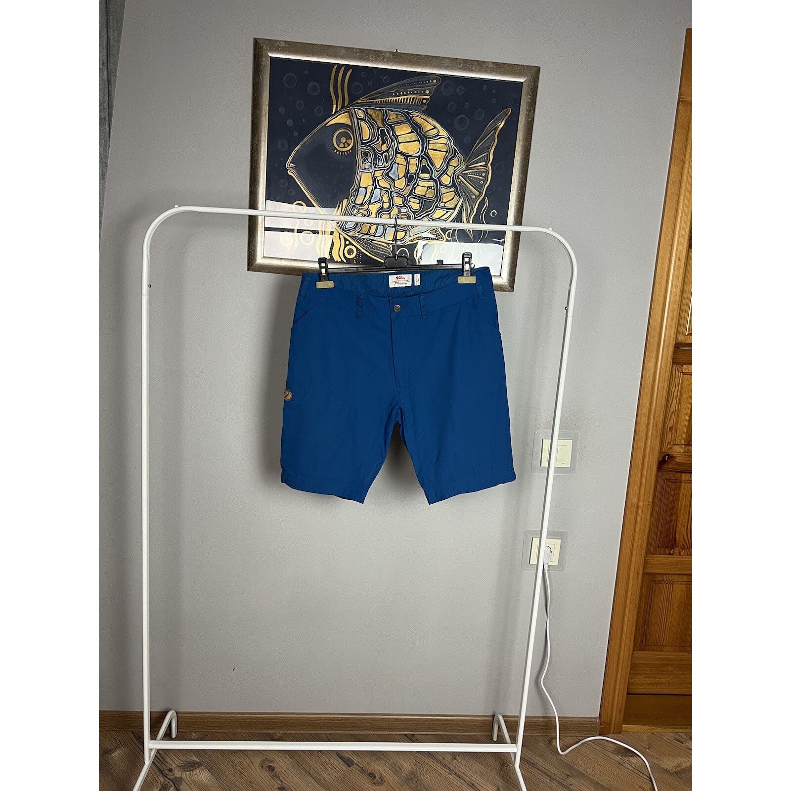Fjallraven Fjallraven Abisko Lite G-1000 Men`s Blue Cargo Tracking Shor Size US 34 / EU 50 - 4 Thumbnail