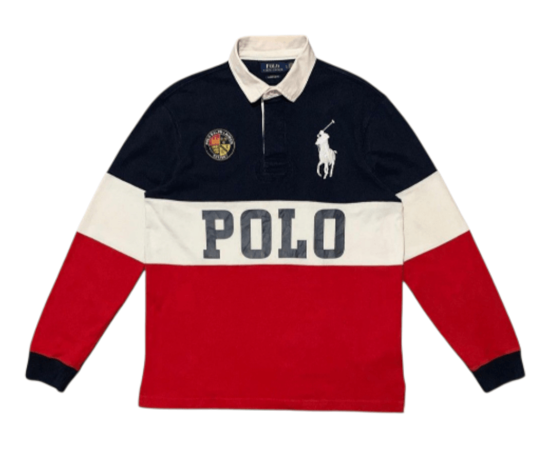 Polo Ralph Lauren 1992 original polo stadium rugby shirt | Grailed