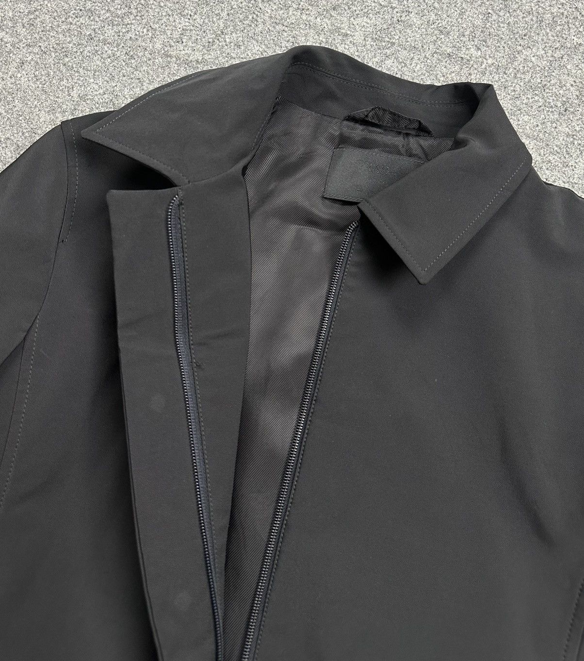 Prada Prada - Blouson Zip-Up Polyester Jacket - Magnetic Buttons Size US XS / EU 42 / 0 - 5 Thumbnail