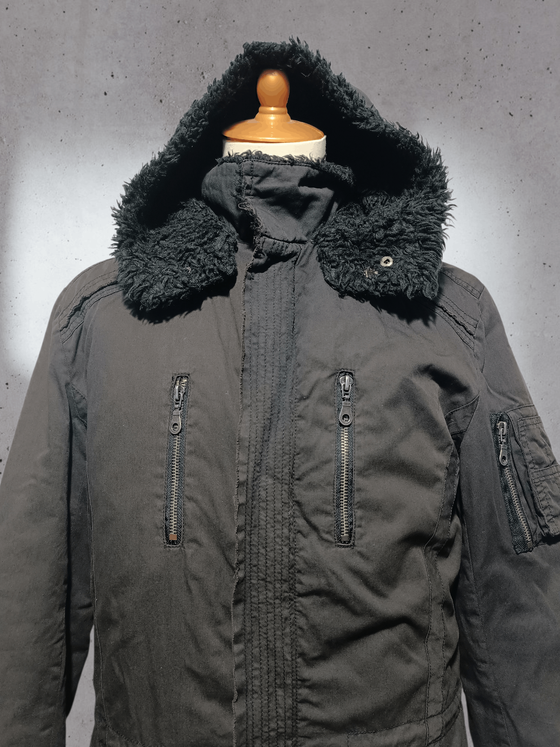 In The Attic In The Attic Sun Fade Parka Jacket Size US L / EU 52-54 / 3 - 3 Thumbnail