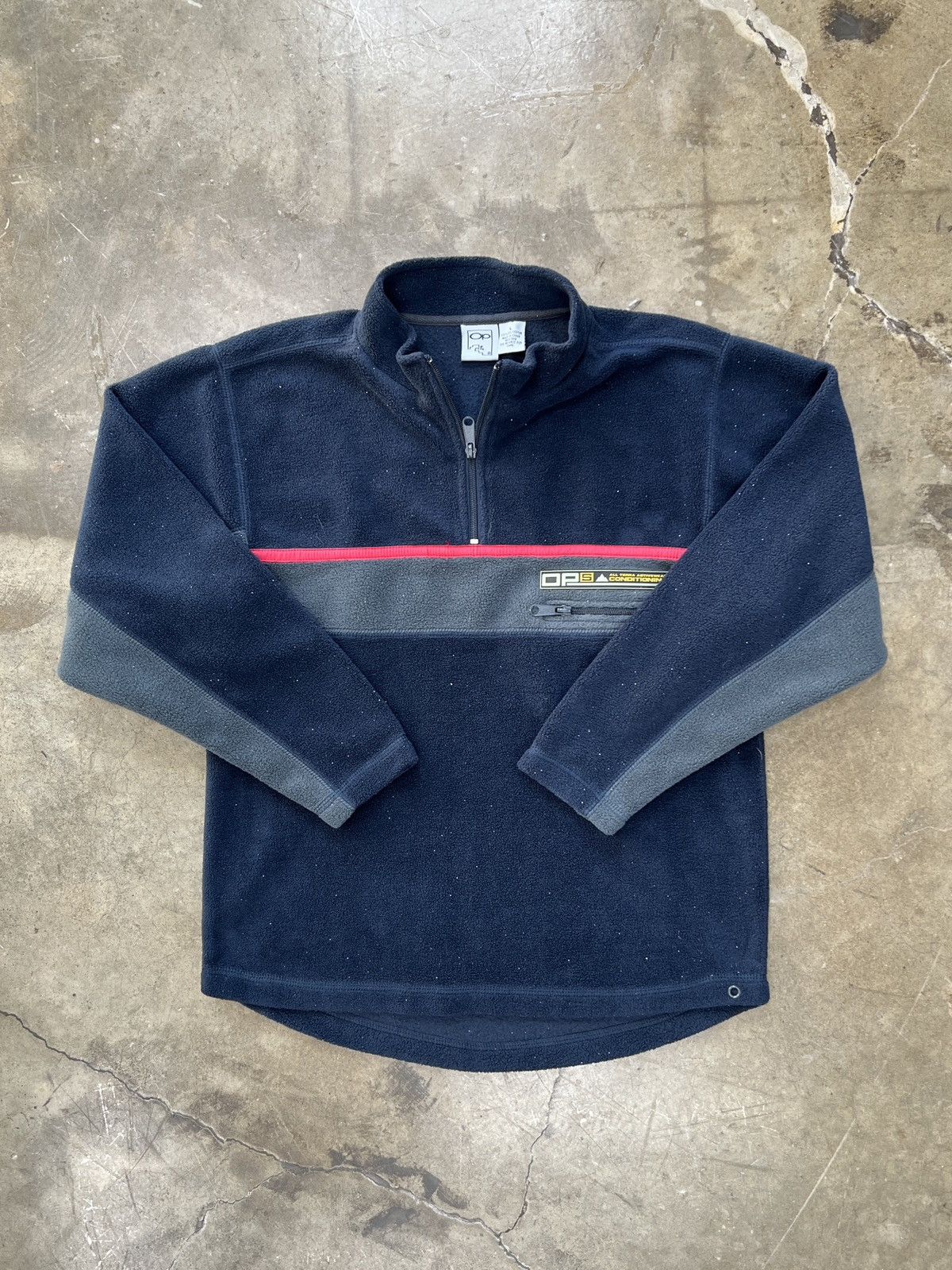 Ocean Pacific × Vintage Vintage Ocean Pacific All Conditions Gear Fleece Large Size US L / EU 52-54 / 3 - 2 Thumbnail