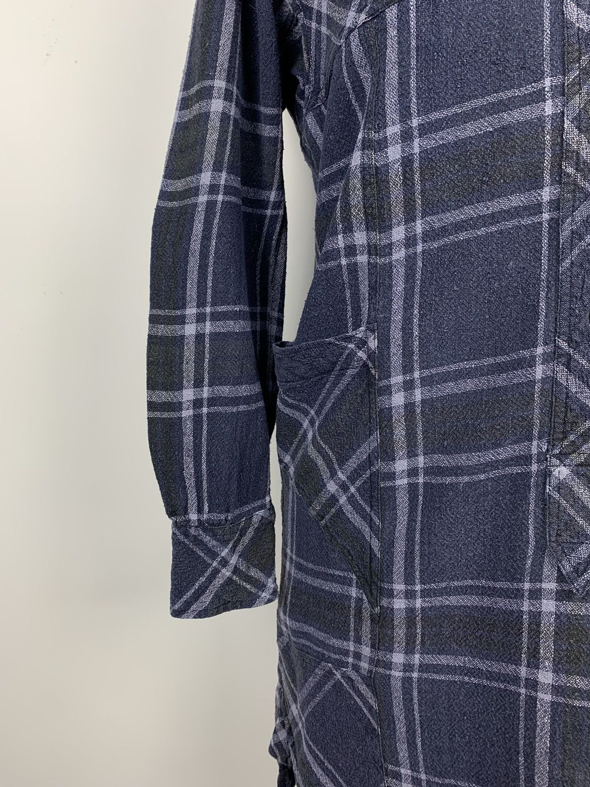 Isabel Marant Designer Isabel Marant Plaid Blouse Shirt Size 1 Avant Garde Size XS / US 0-2 / IT 36-38 - 5 Thumbnail