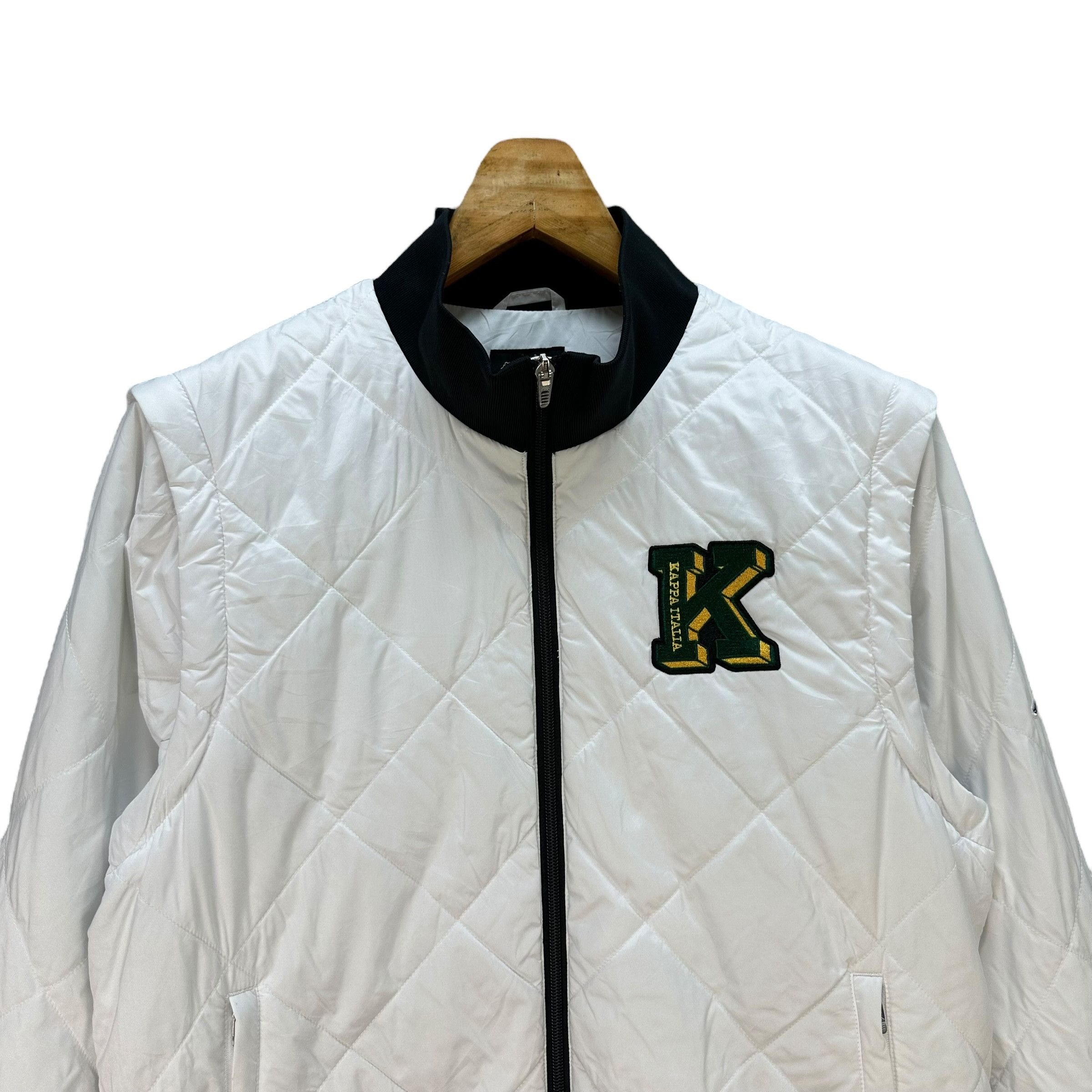 Kappa KAPPA Puffer Quilted Vest Jacket Removeable Sleeve #A74-1781 Size US XL / EU 56 / 4 - 2 Thumbnail