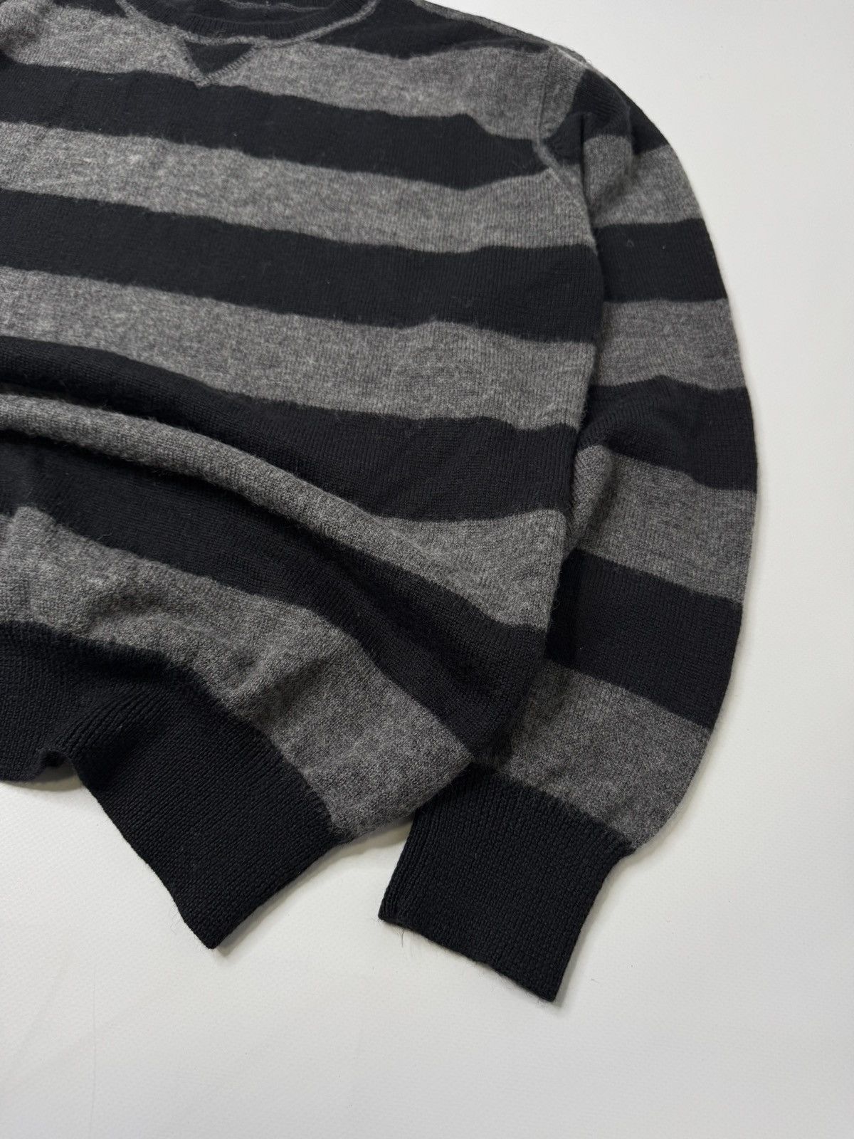 Vintage Vintage striped sweater knit y2k wool swag 90s 00s retro sk8 Size US L / EU 52-54 / 3 - 4 Thumbnail