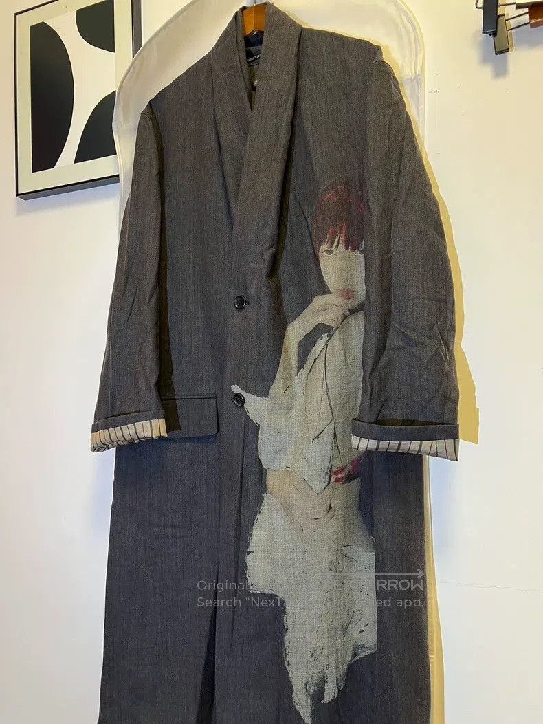 Yohji Yamamoto Yohji Yamamoto 24AW Green Fruit Neck Parka Size US M / EU 48-50 / 2 - 7 Thumbnail