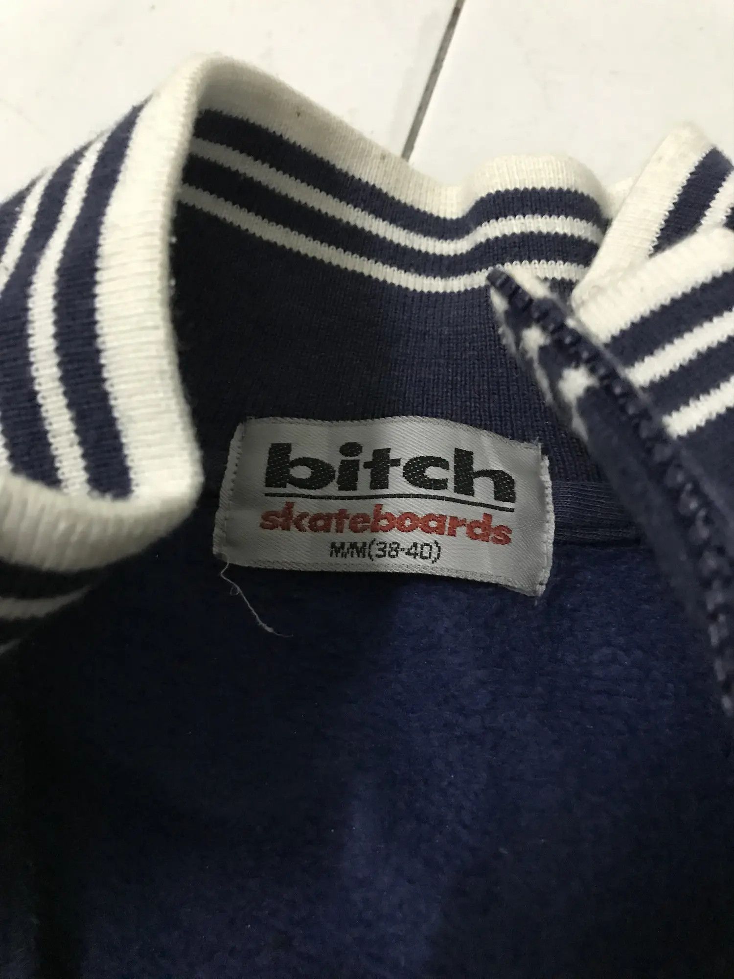 Vintage Bitch Skateboard Half Zipper Size US M / EU 48-50 / 2 - 7 Thumbnail