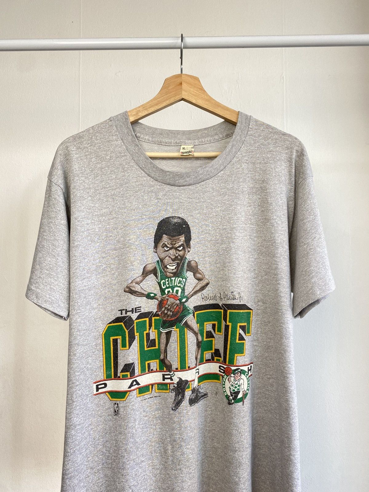Vintage 80s Chief Parish Boston Celtics