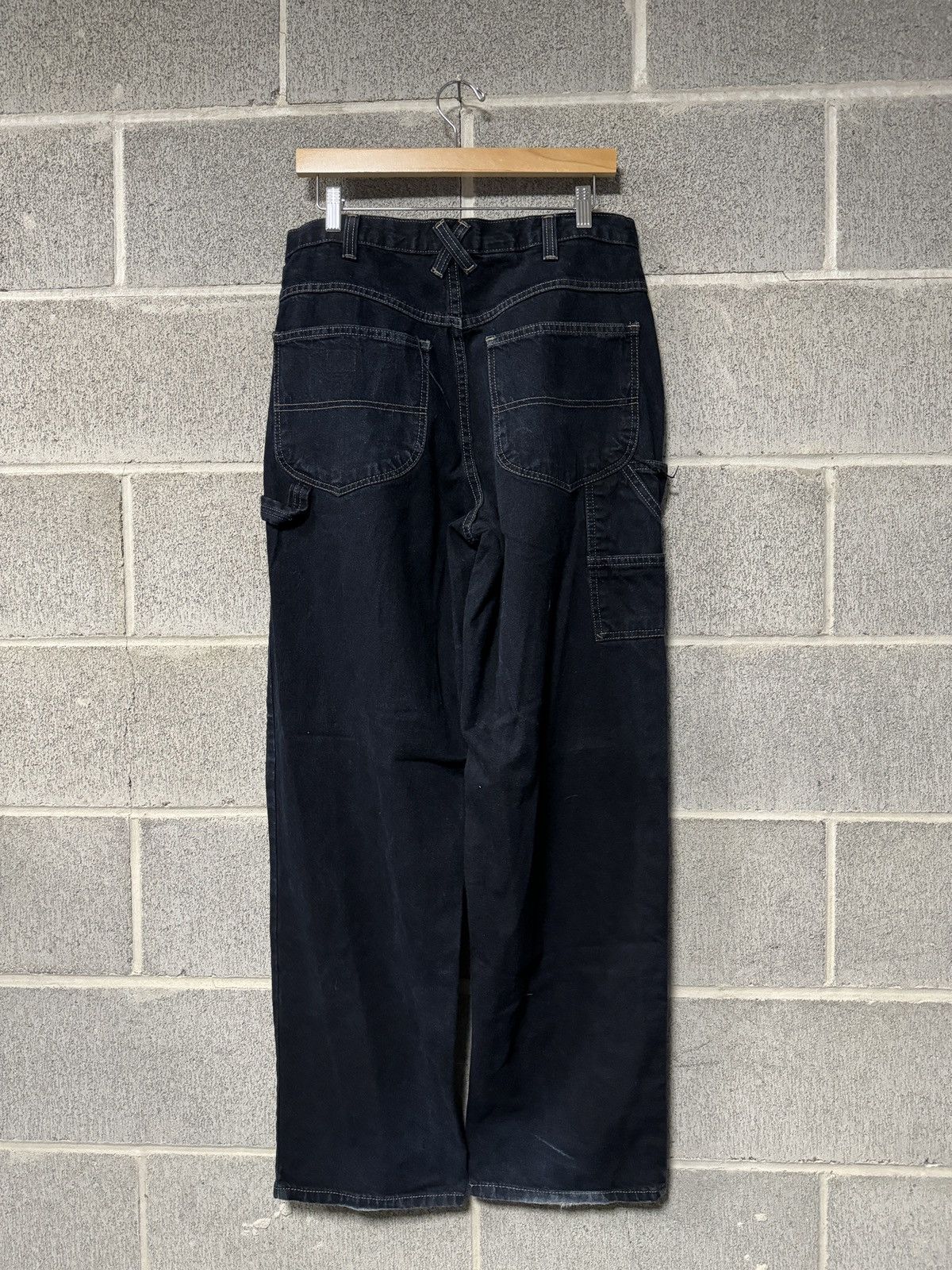Gap Vintage Gap Dark Blue Denim Carpenter Work Jeans Size US 32 / EU 48 - 6 Thumbnail