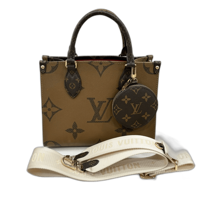 Louis Vuitton Lv One The Go Small Tote Bag in Brown, Men's