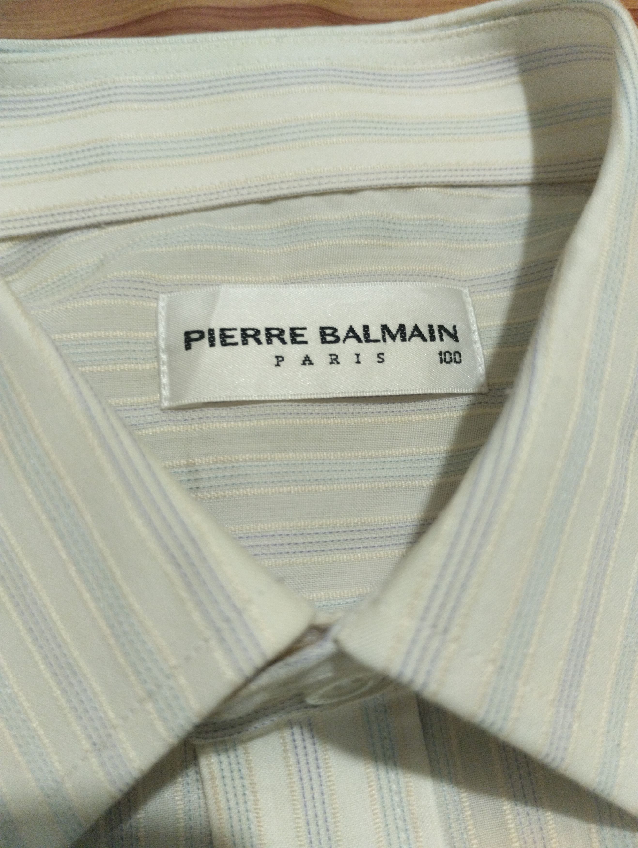 Balmain × Pierre Balmain Pierre Balmain Long Sleeve Button Up Size US XL / EU 56 / 4 - 3 Thumbnail