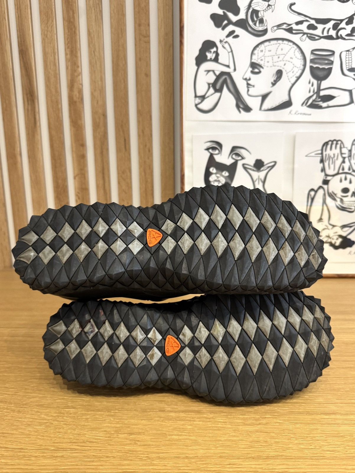 Nike ACG Rare Vintage Nike ACG Rollback Leather Sneakers Gorpcore Size US 10.5 / EU 43-44 - 5 Thumbnail
