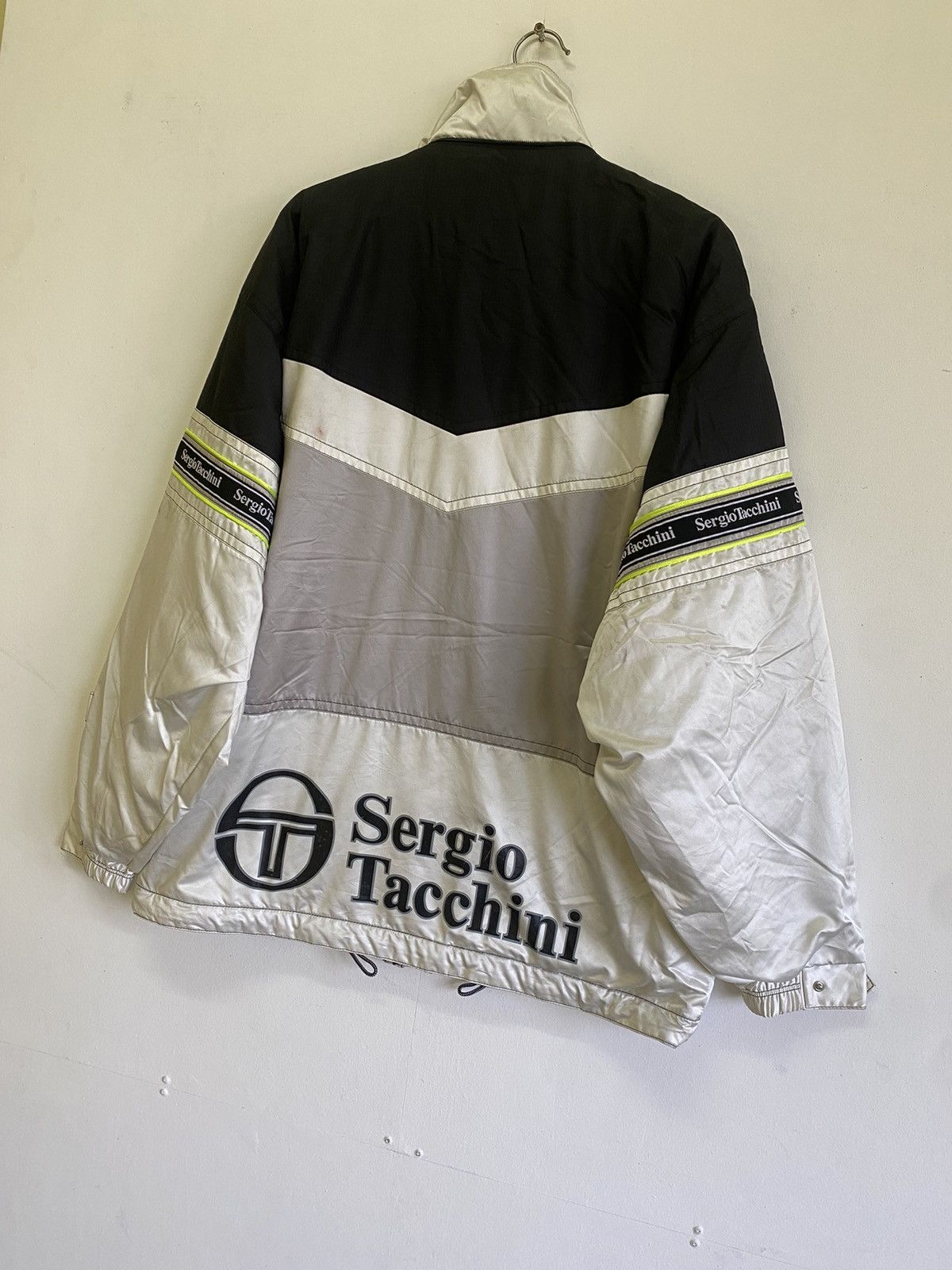 Sergio Tacchini VINTAGE 90S SERGIO TACCHINI WINDBREAKERS Size US XL / EU 56 / 4 - 12 Thumbnail