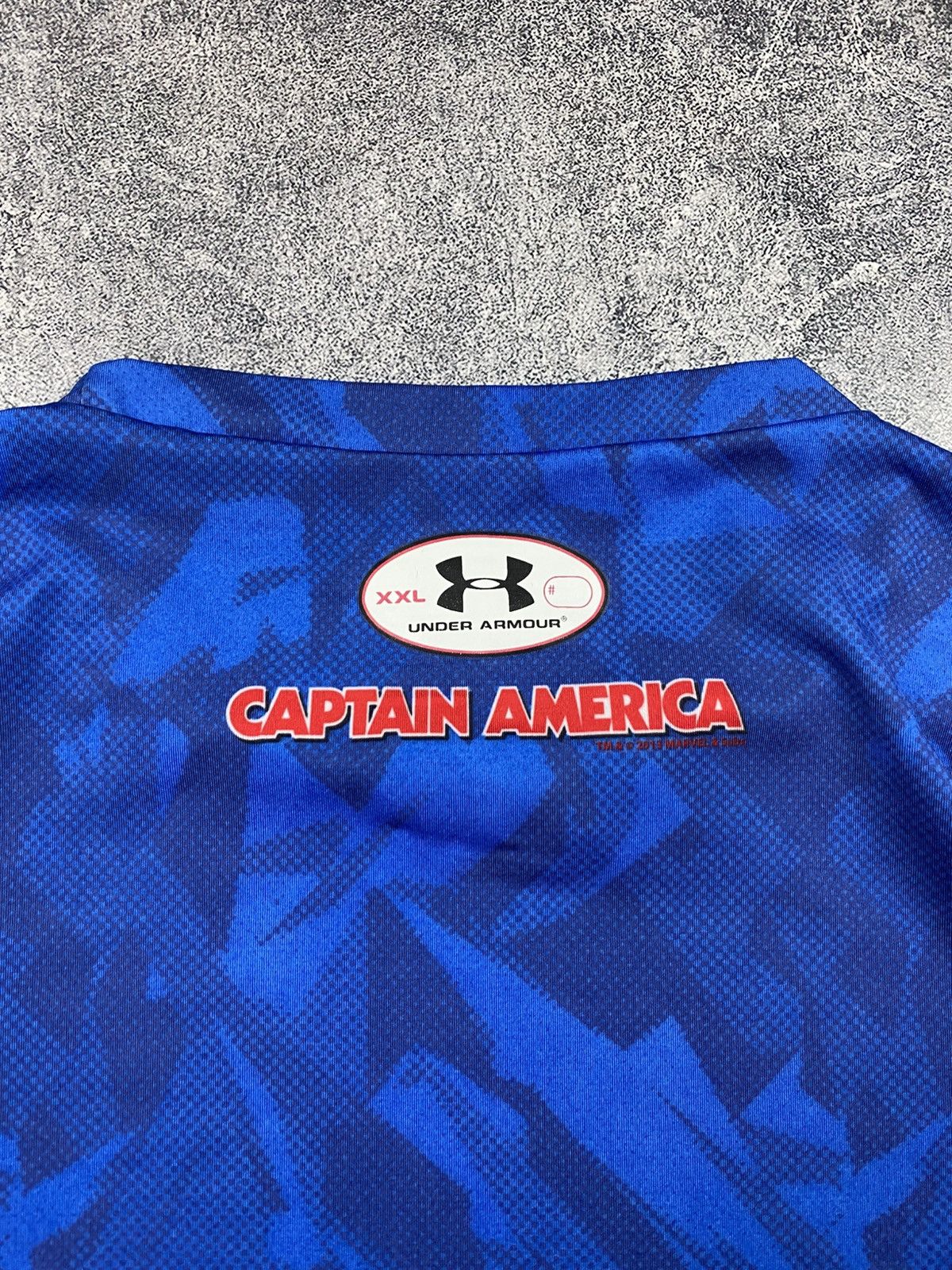 Disney × Marvel Comics × Under Armour Captain America Under Armour Compression shirt Size US XXL / EU 58 / 5 - 8 Thumbnail