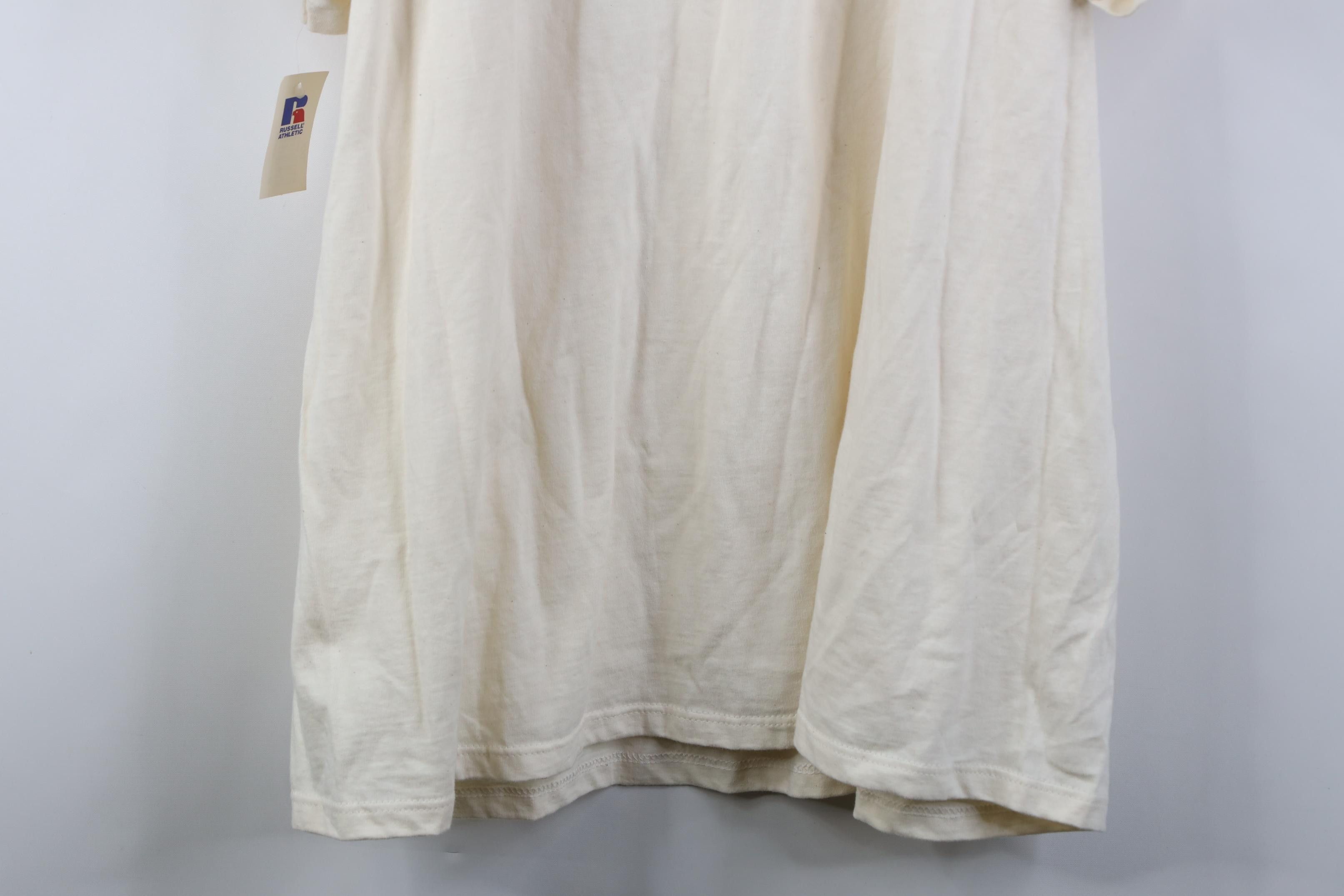 Russell Athletic Deadstock Vintage 90s Russell Athletic University T-Shirt Size US XXL / EU 58 / 5 - 16 Thumbnail