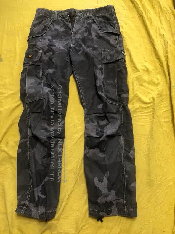 Wtaps Wtaps size 2 Black Camouflage Pants Size US 40 / EU 56 - 1 Thumbnail