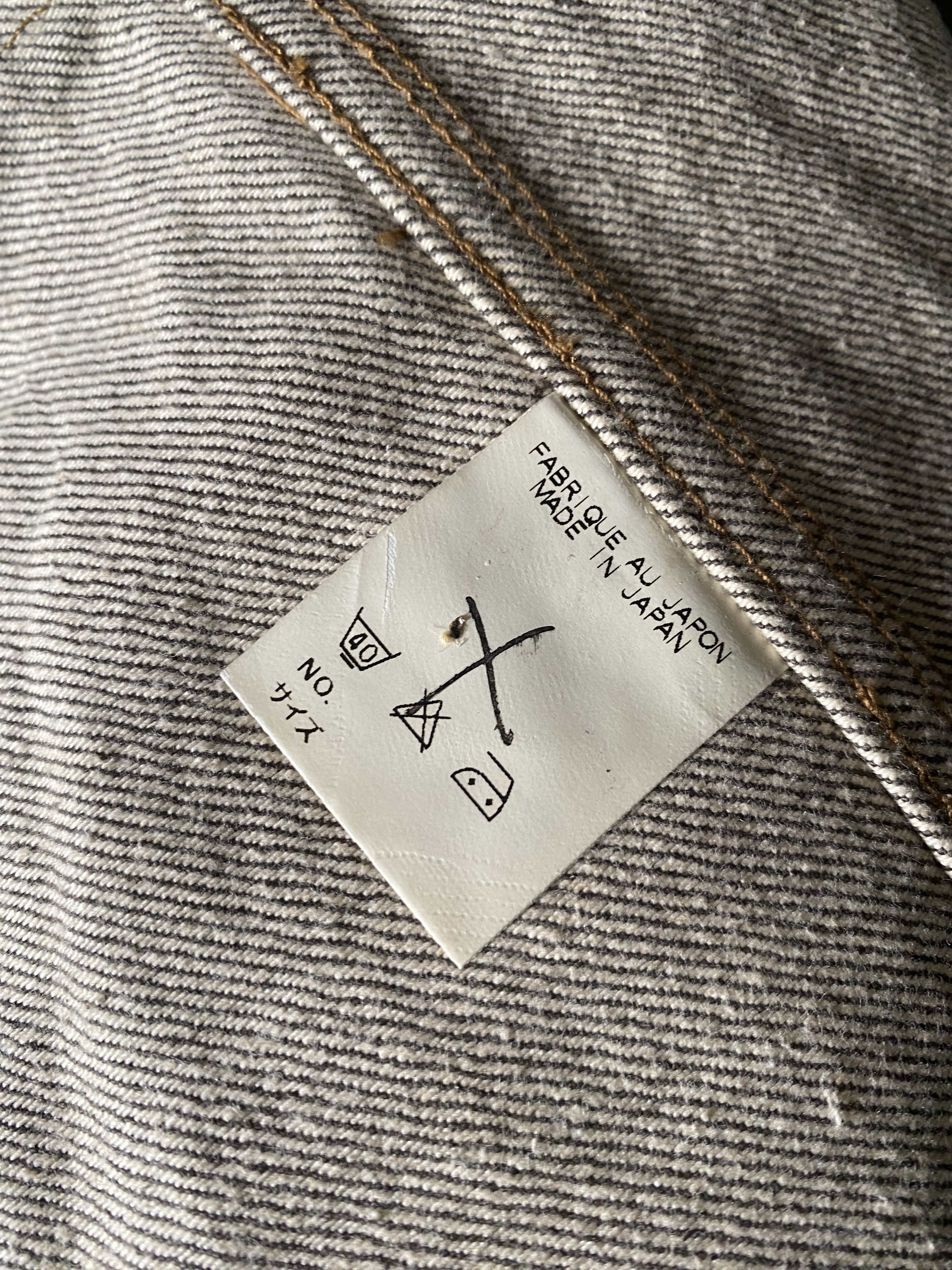 Designer Japanese Brand KEITA MARUYAMA Homme Brown Denim Jacket Size US L / EU 52-54 / 3 - 10 Thumbnail