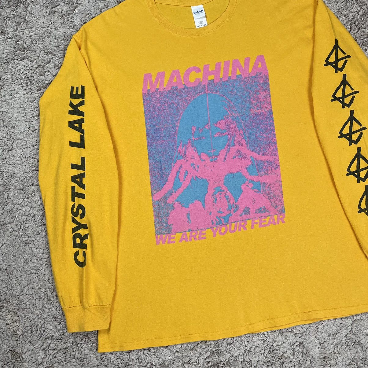 Band Tees Machina by Crystal Lake Japanese Metal Band T-shirt Size US XL / EU 56 / 4 - 3 Thumbnail