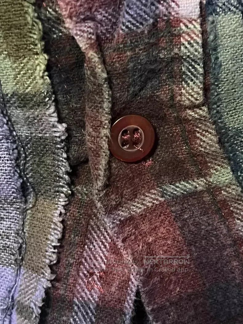 Needles Needles PATCHWORK FLANNEL SHIR Size US M / EU 48-50 / 2 - 4 Thumbnail
