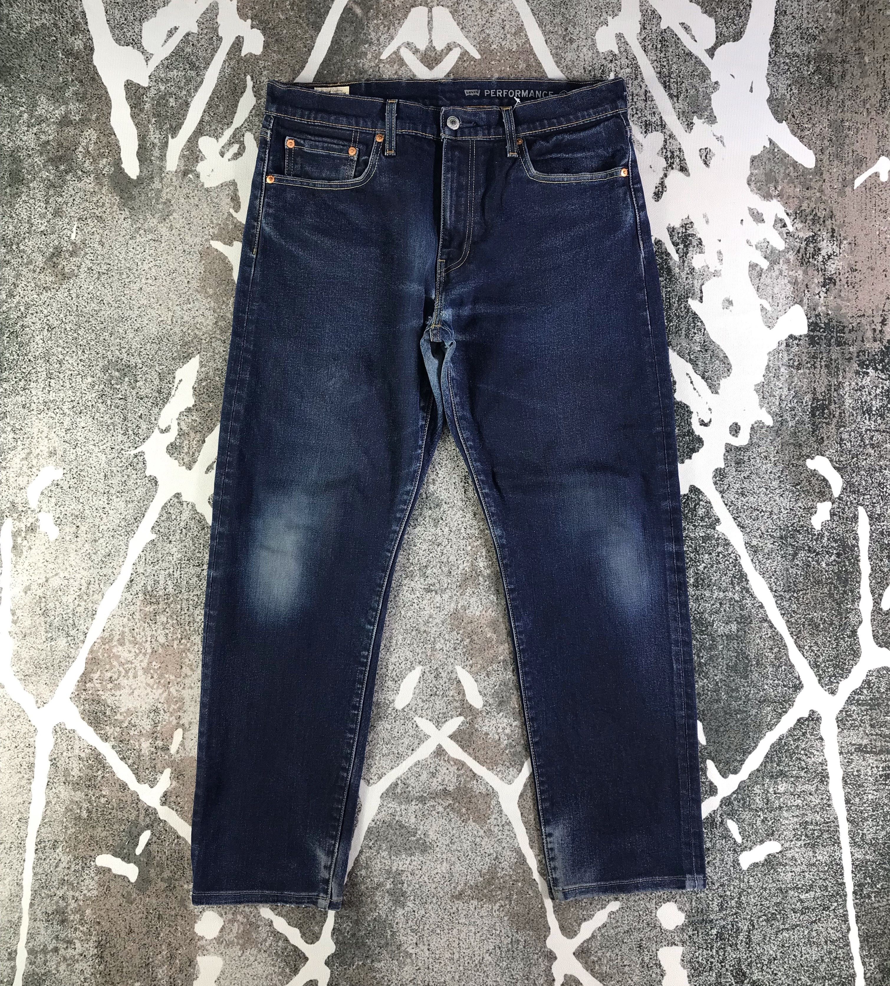 Levi's Levis 502 Jeans Distresed Denim KJ2201 Size US 33 - 1 Thumbnail