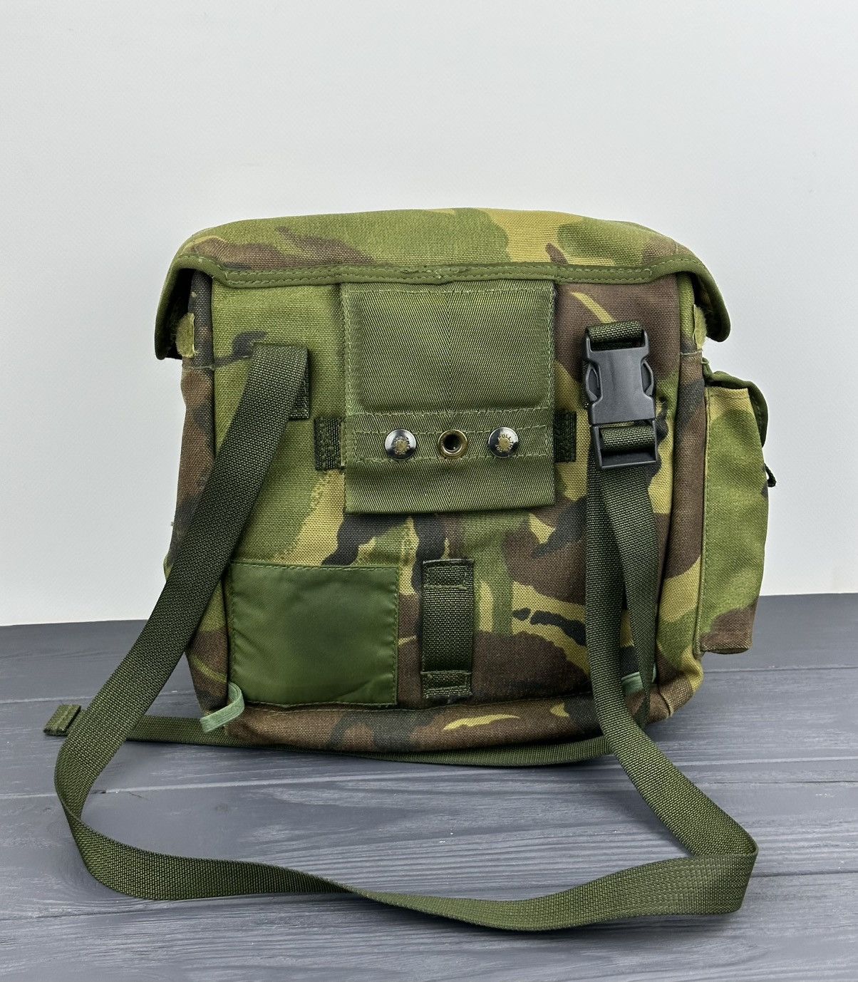 Haversack Genuine British Army Respirator Haversack DPM Camo Bag Size ONE SIZE - 6 Thumbnail