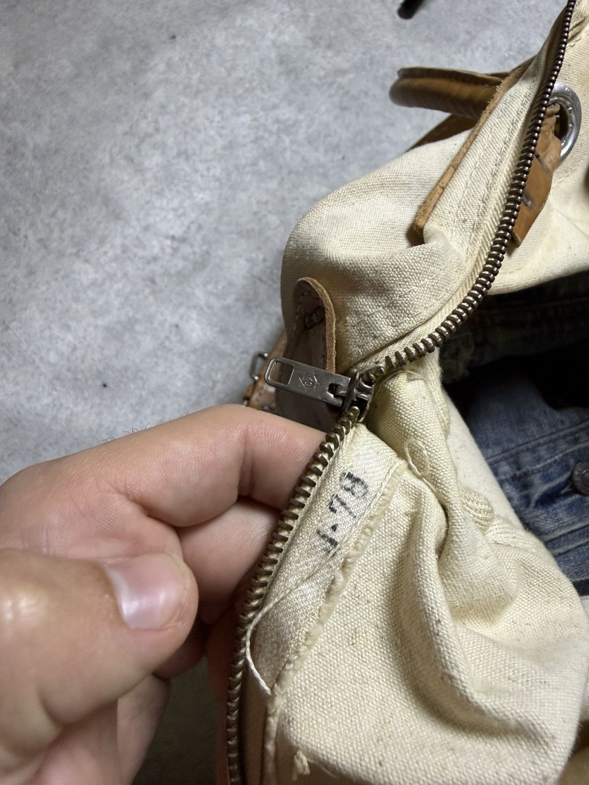 Handmade US 1973SS Army Handmade Skull Bag RRL Military Ralph Lauren Size ONE SIZE - 16 Thumbnail