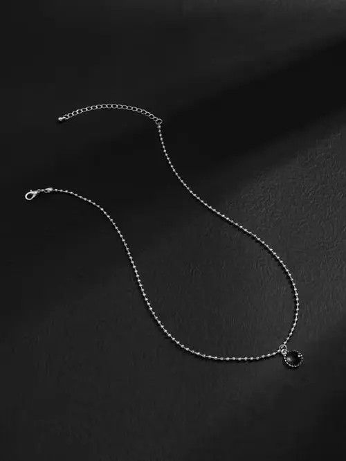 Jewelry Retro Punk Vintage Charm Chain Necklace Size ONE SIZE - 4 Thumbnail