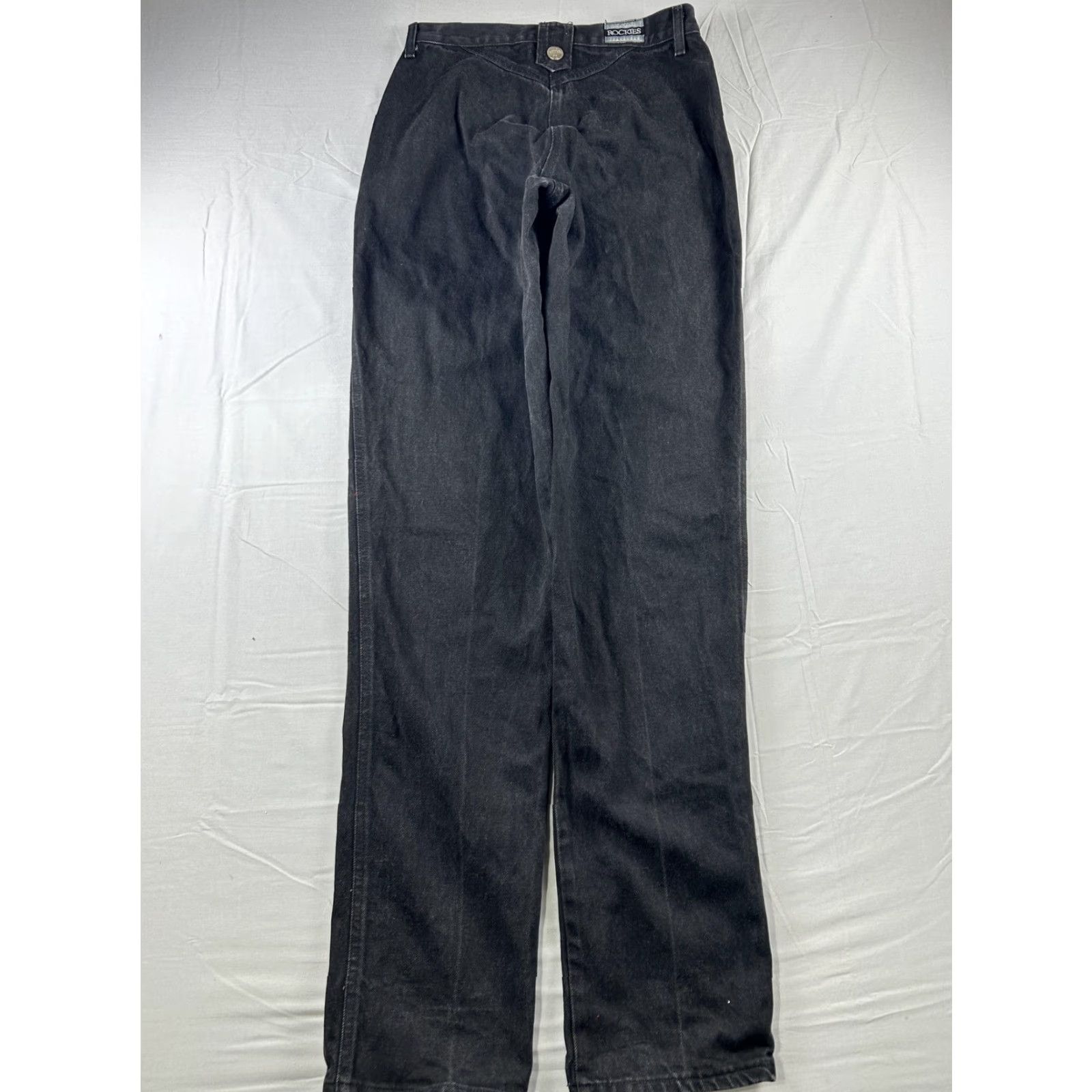 Vintage VINTAGE Rockies Jeans Womens 30X36 High Rise Western 90s Denim Concho Size 30" / US 8 / IT 44 - 2 Thumbnail