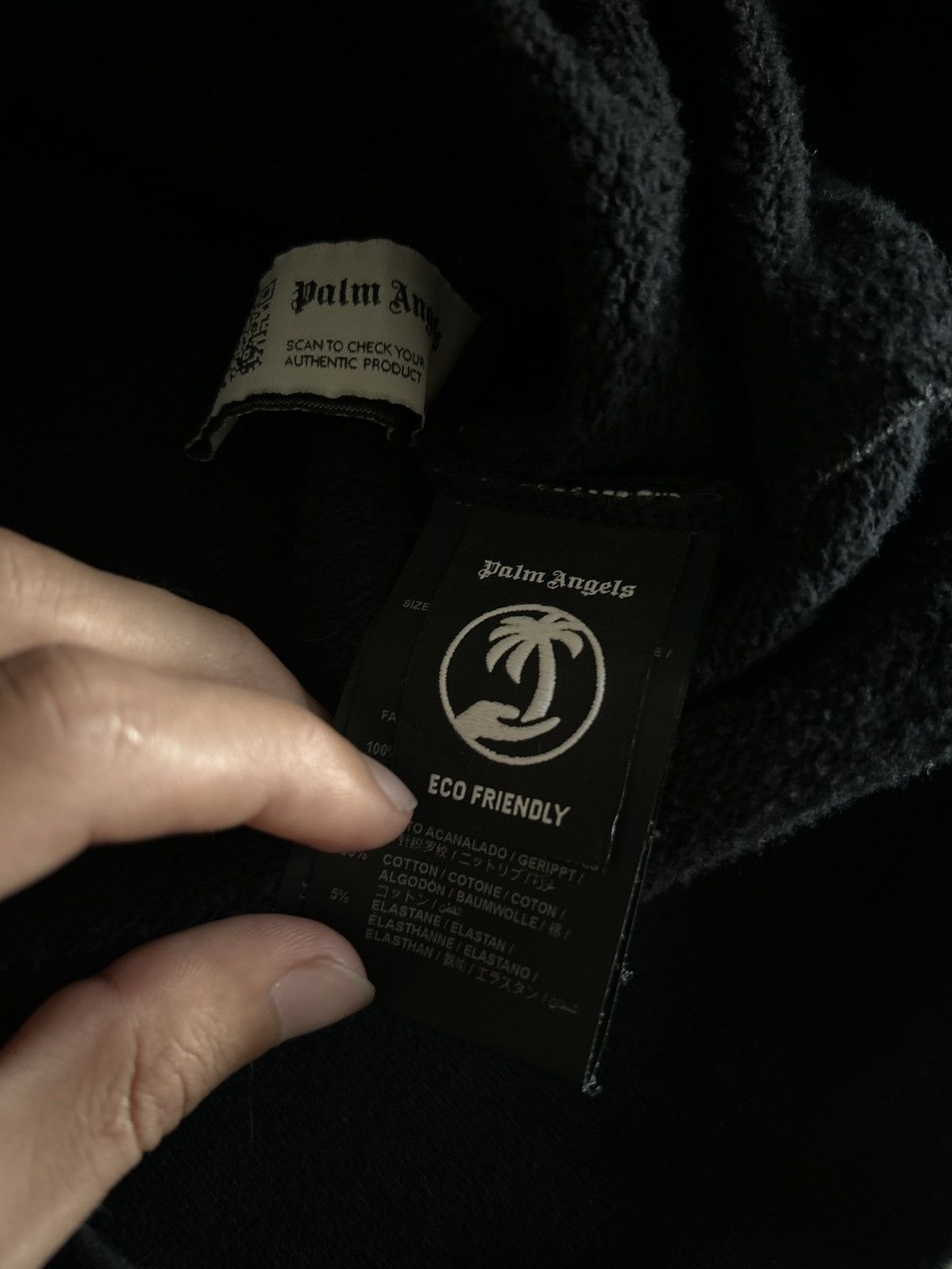 Palm Angels Palm Angels Star Sprayed Sweatshirt Size US M / EU 48-50 / 2 - 7 Thumbnail