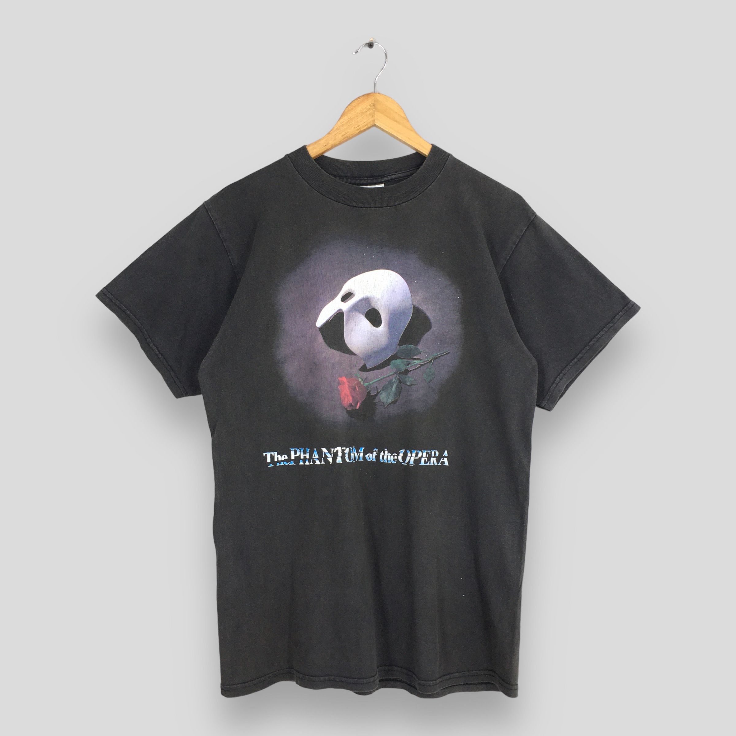 Tultex × Vintage Vintage The Phantom Of The Opera Black T shirt Medium Size US M / EU 48-50 / 2 - 1 Thumbnail