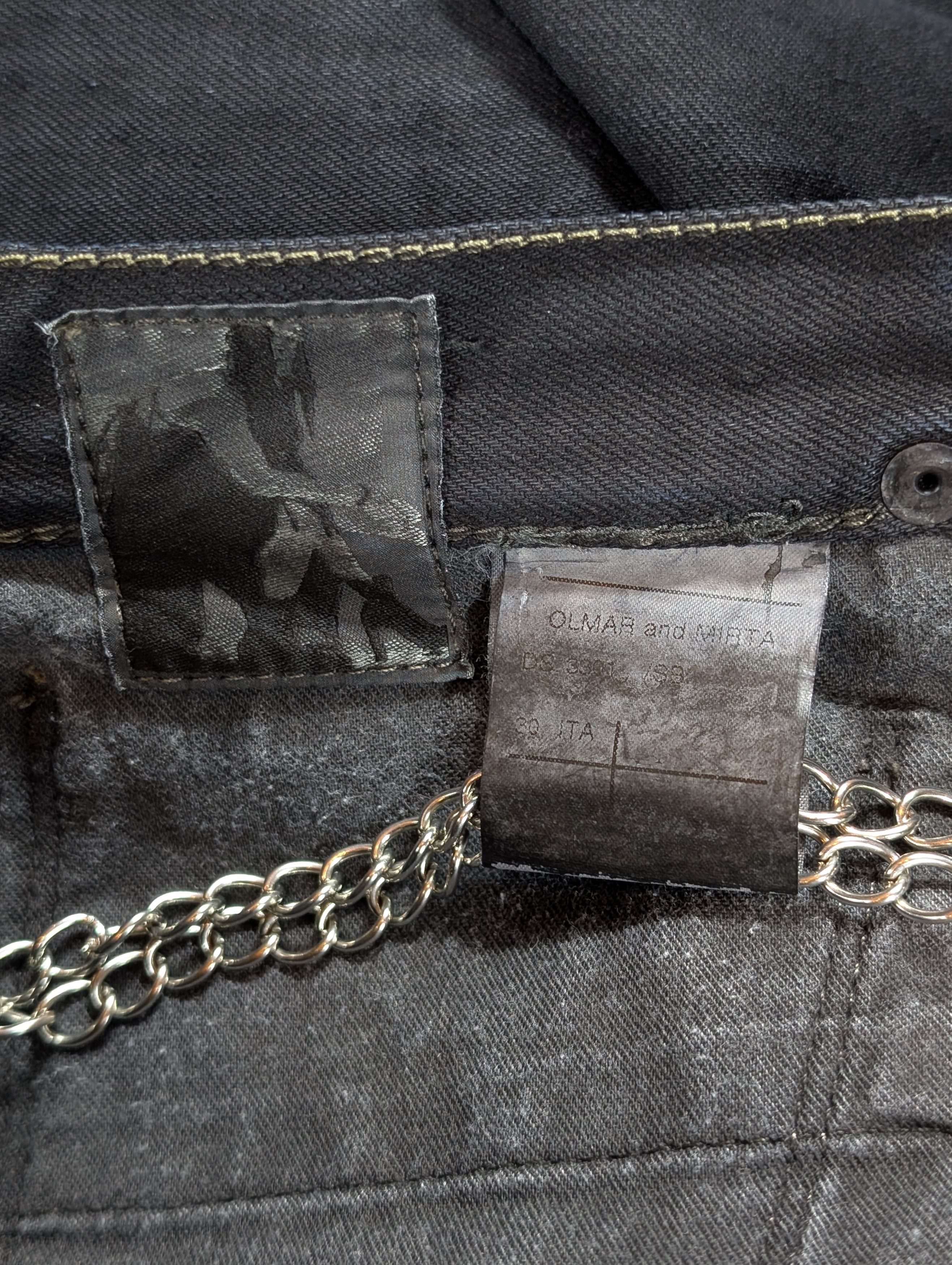 Rick Owens Rick Owens FW07 Olmar & Mirta Exploder Overdye Waxed Jeans Size US 30 / EU 46 - 8 Thumbnail