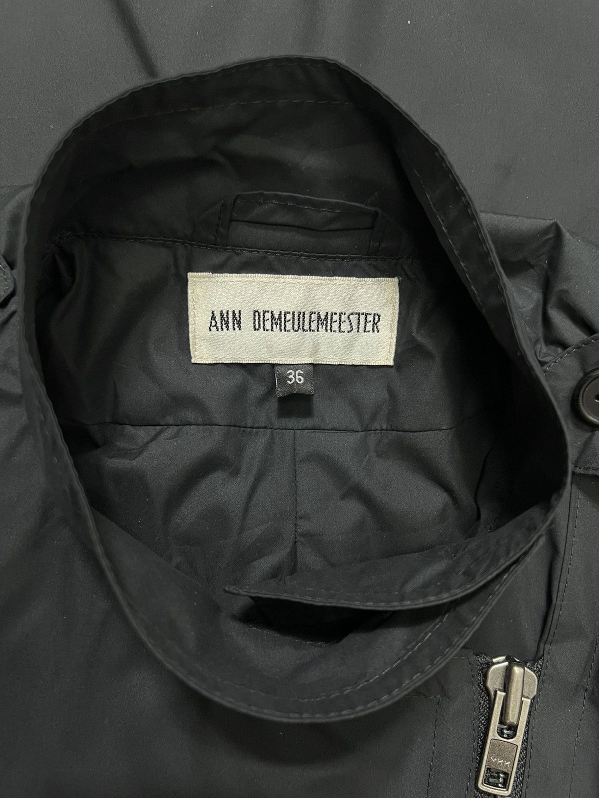 Ann Demeulemeester Ann Demeulemeester - Asymmetrical Zip Belted Trench Coat Size XS / US 0-2 / IT 36-38 - 17 Thumbnail