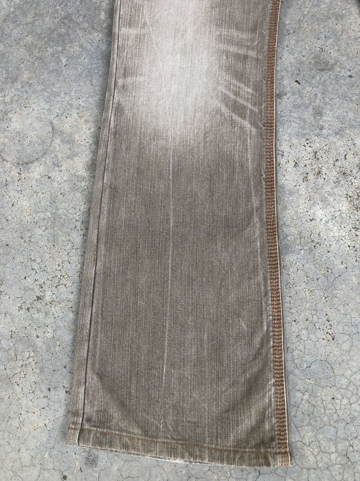 If Six Was Nine Japanese Edwin Flared Jeans Distressed Denim Size US 30 / EU 46 - 6 Thumbnail