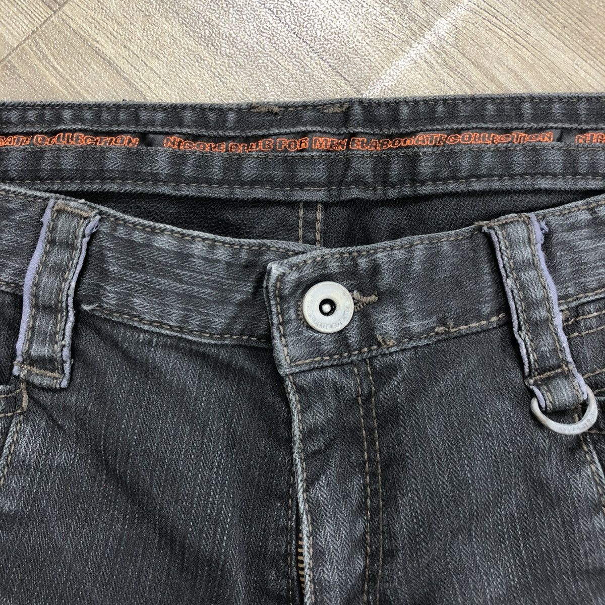 Hysteric Glamour × If Six Was Nine × Nicole Club 🇯🇵 2000s Nicole Club For Men Lgb Harajuku Style Flared Jeans Size US 31 - 10 Thumbnail