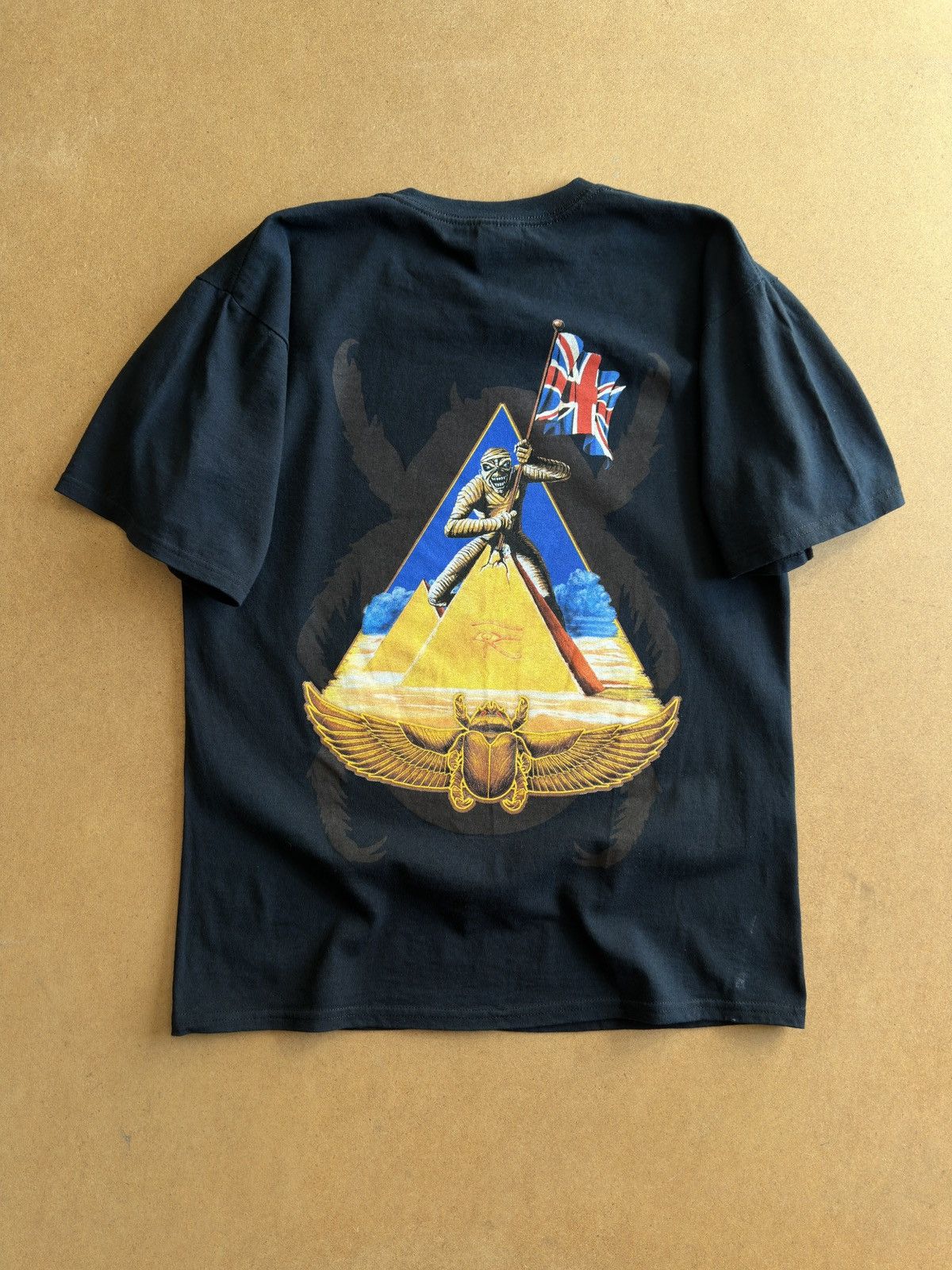 Band Tees Vintage y2k Iron Maiden Powerslave Eddie Promo Band Tee Size US L / EU 52-54 / 3 - 2 Thumbnail