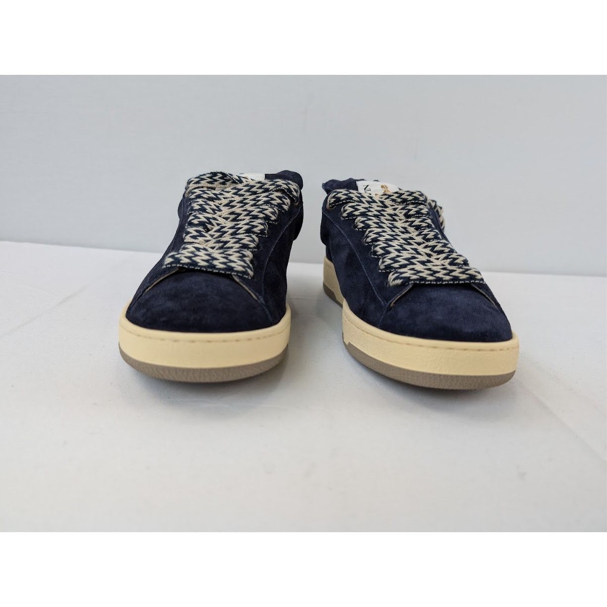 Lanvin o1rshd1 Curb Sneakers in Dark Blue Size US 11 / EU 44 - 8 Thumbnail