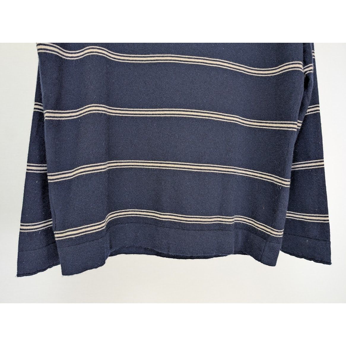 Brunello Cucinelli o1rshd1 CC20 Cashmere Sweater Striped Luxury in Blue Size US M / EU 48-50 / 2 - 9 Thumbnail