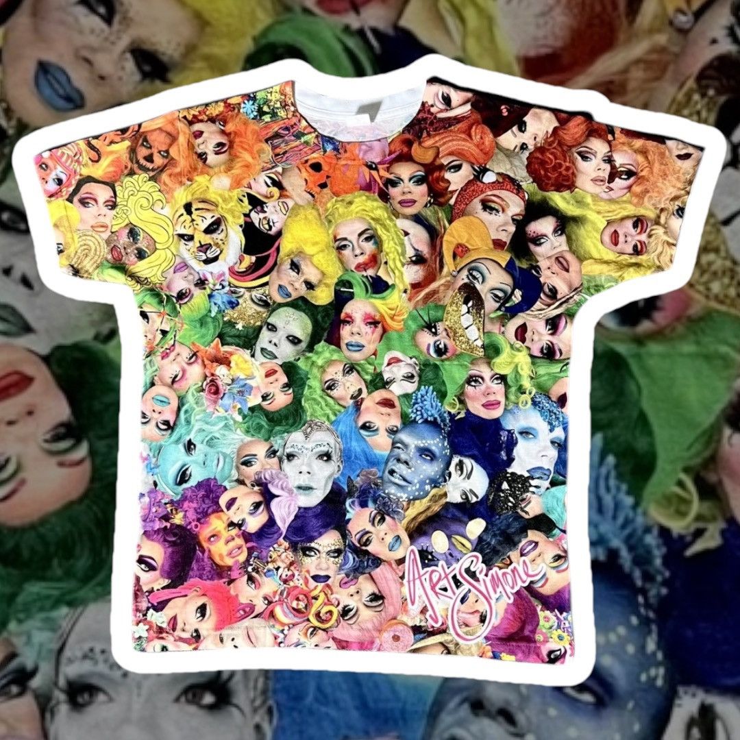 Japanese Brand Art Simons feat RuPaul's All 5 stars cast members!! Size US S / EU 44-46 / 1 - 1 Thumbnail