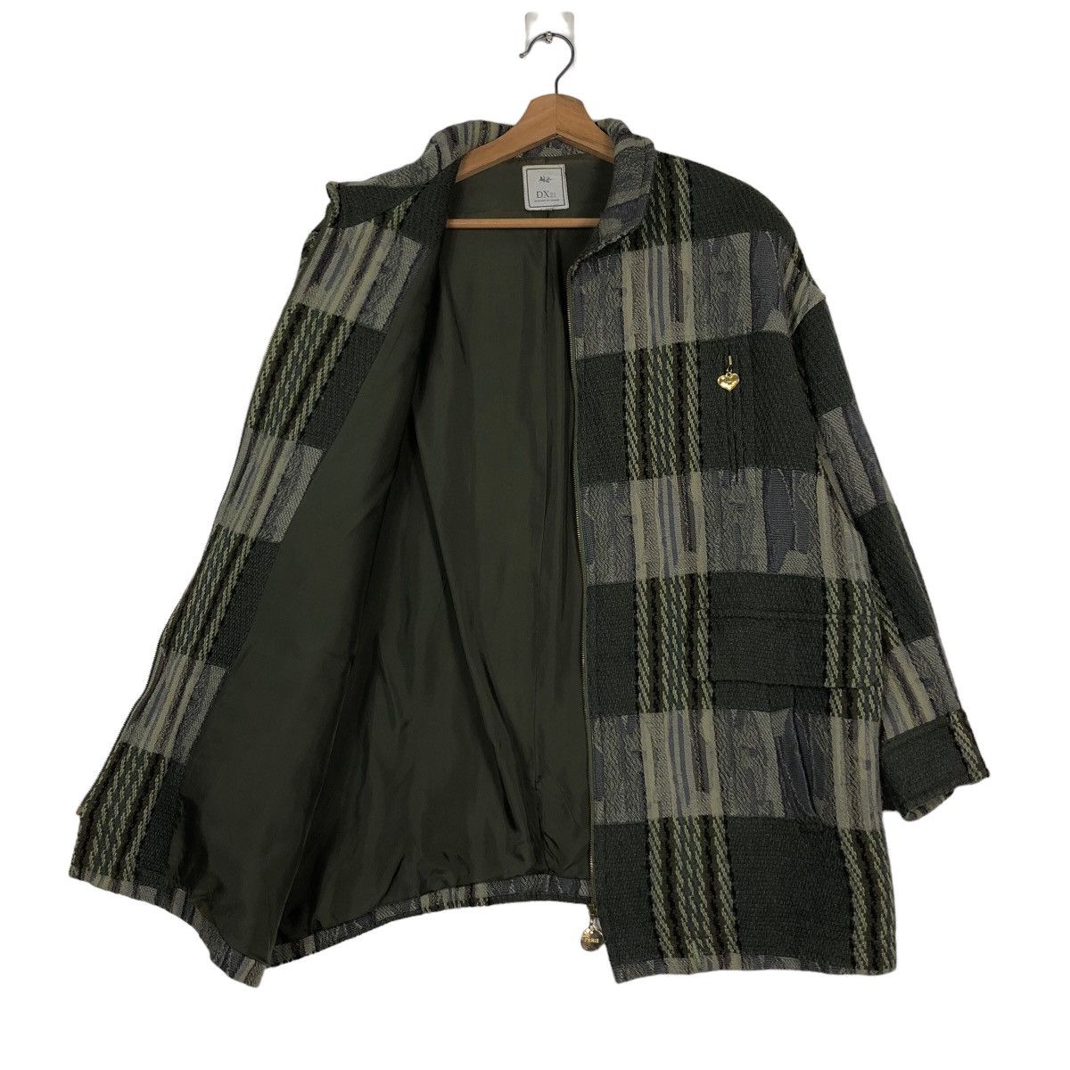 🔥Vintage Chore Jacket DX21 Japan Tartan Design Issey Miyake