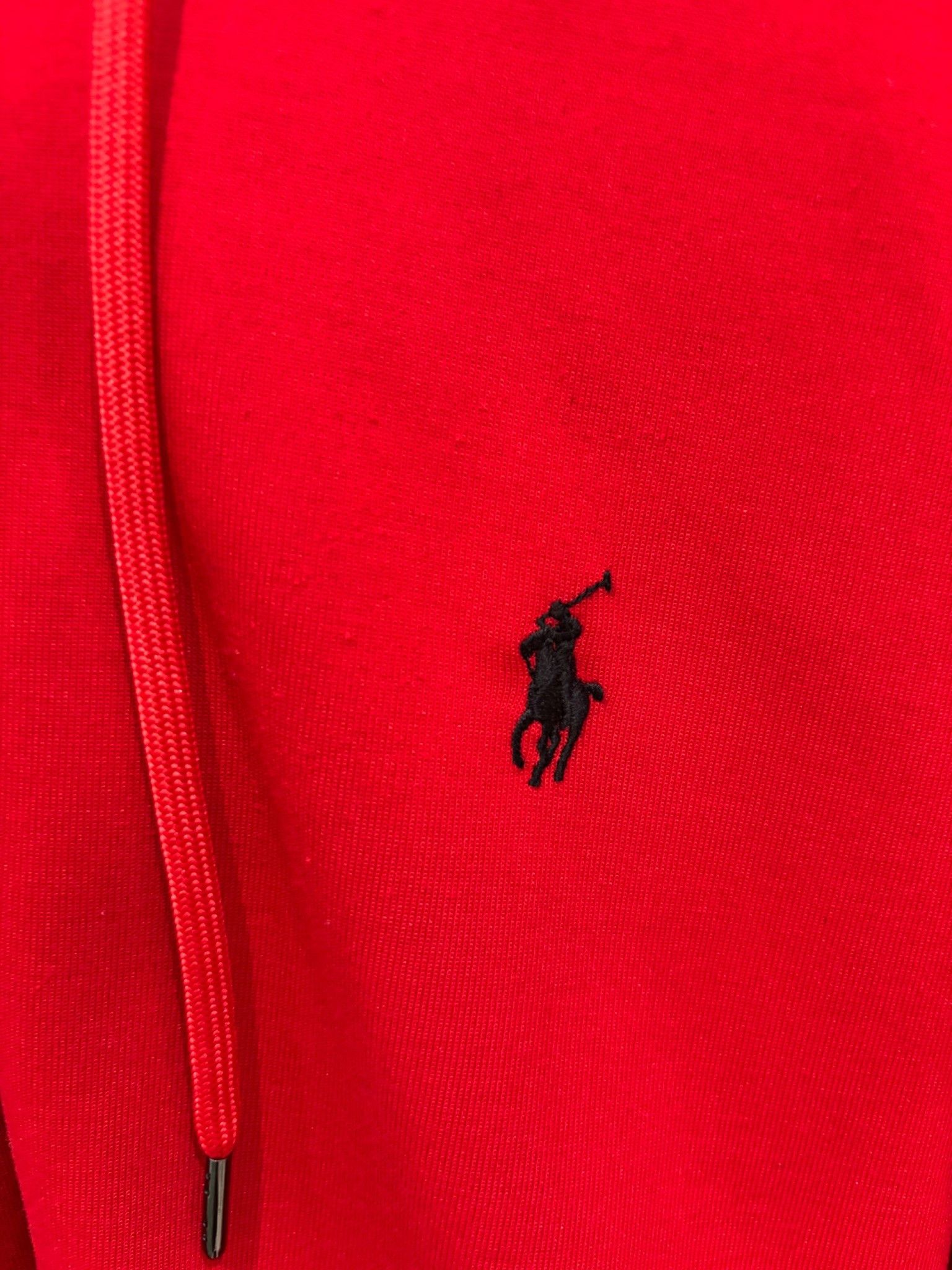 Ralph Lauren Polo Ralph Lauren Double Knit Full Zip Hoodie Red Size US M / EU 48-50 / 2 - 2 Thumbnail