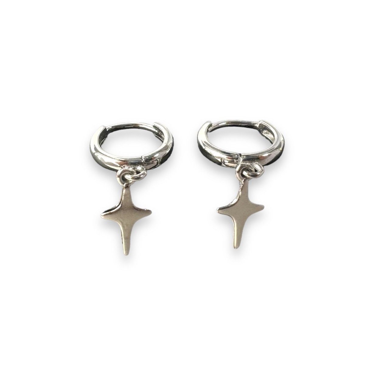 Designer Star Dangle Drop Earrings for Men Women Unisex Style Size ONE SIZE - 1 Thumbnail