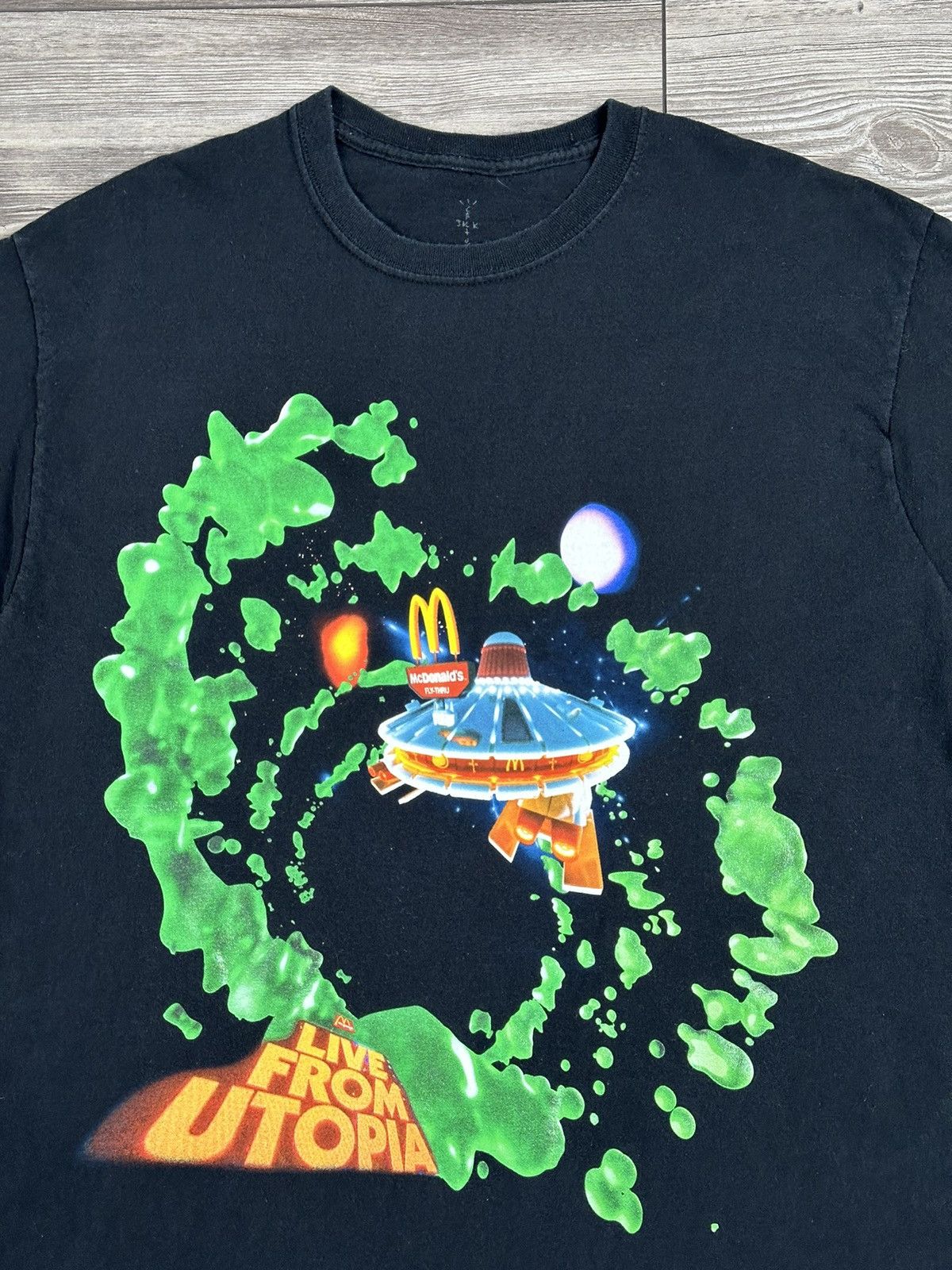 Rap Tees Cactus Jack x Mcdonalds Fly-Thru T Shirt Size US M / EU 48-50 / 2 - 2 Thumbnail