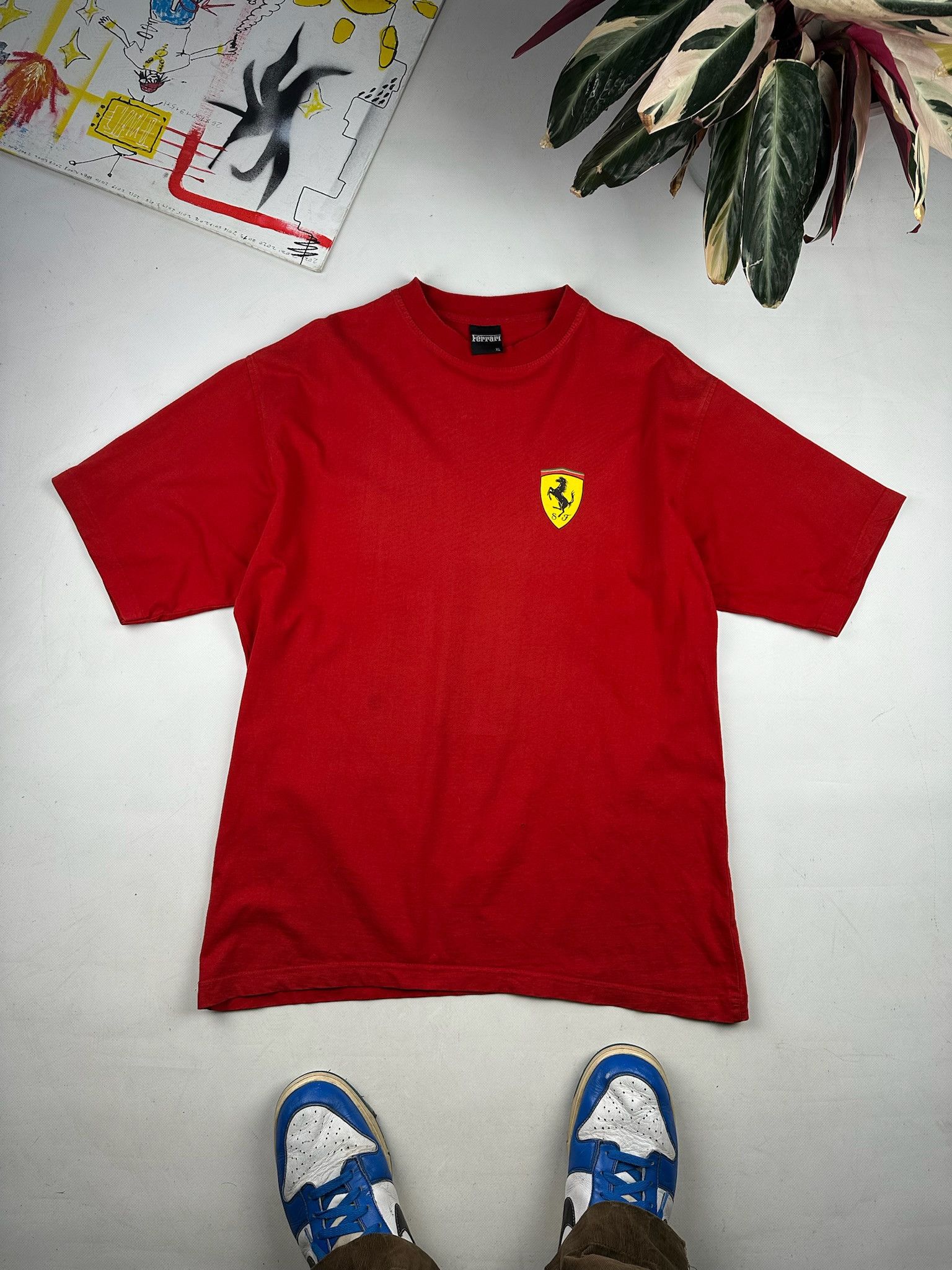 Ferrari vintage Ferrari T-Shirt motosports Size US XL / EU 56 / 4 - 3 Thumbnail