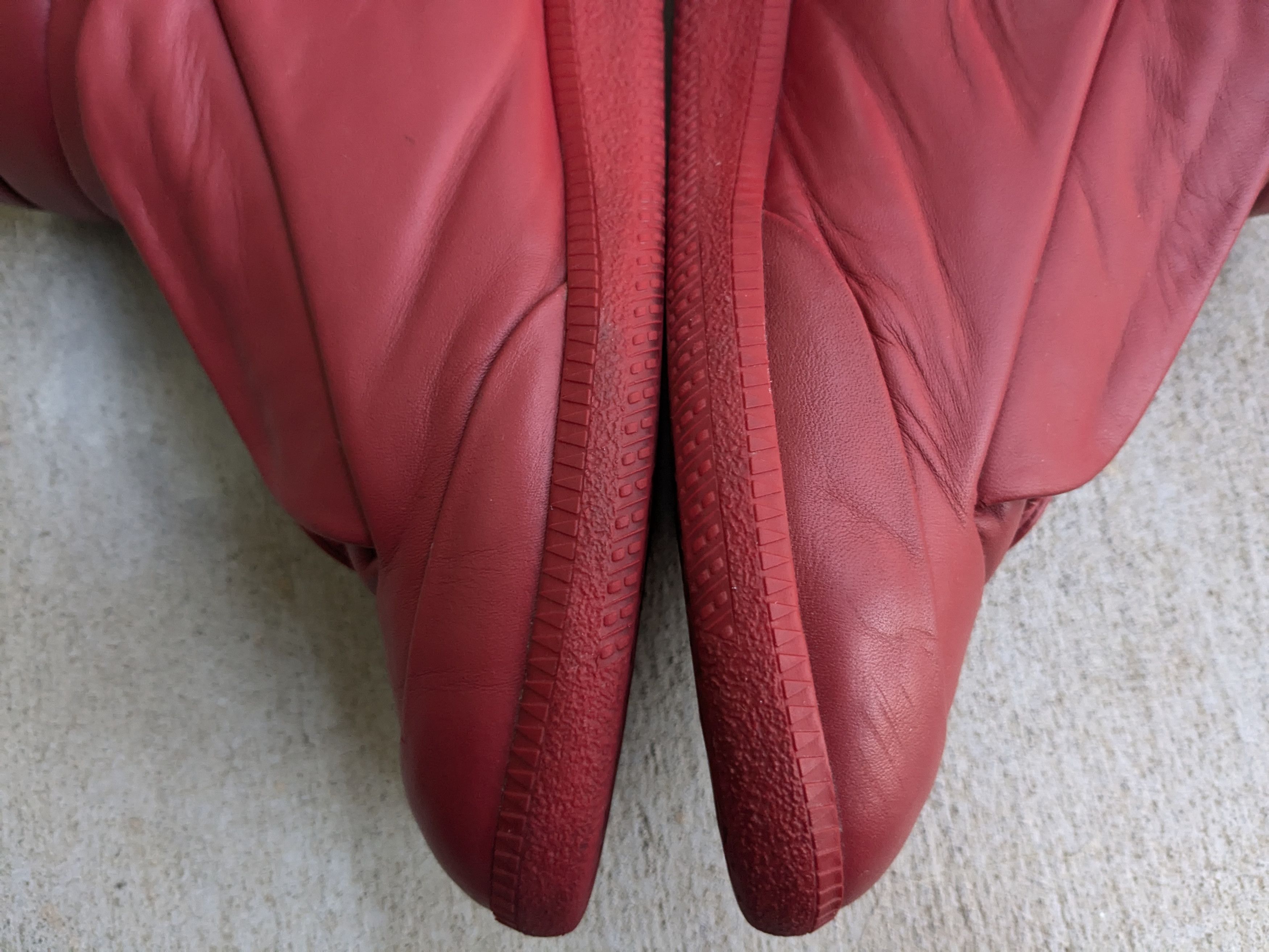 Maison Margiela Maison Margiela Future Red 9 42 Leather High Tops Size US 9 / EU 42 - 8 Thumbnail